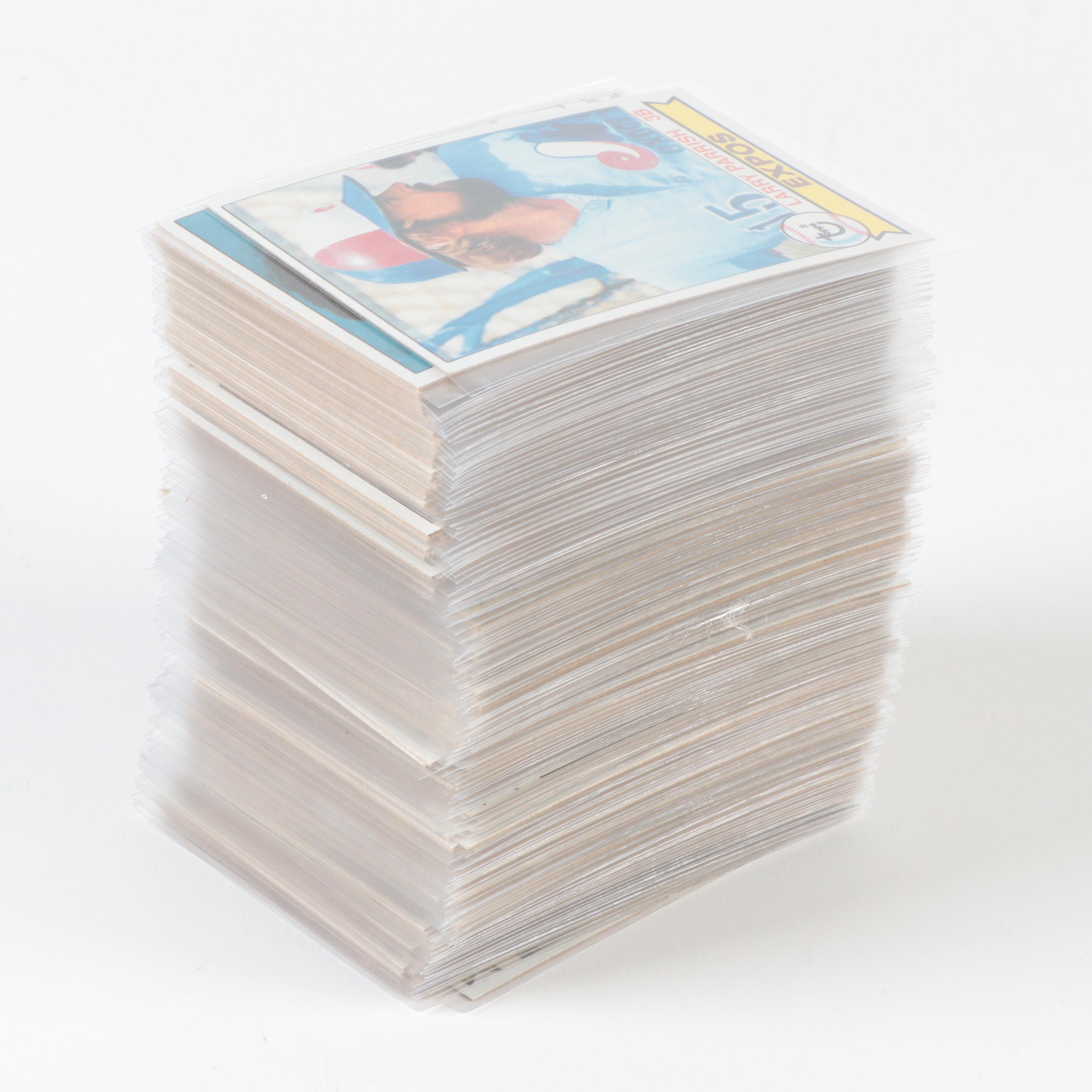 1979 Topps Baseball Cards with Rose, Schmidt, Jackson, Hernandez and More