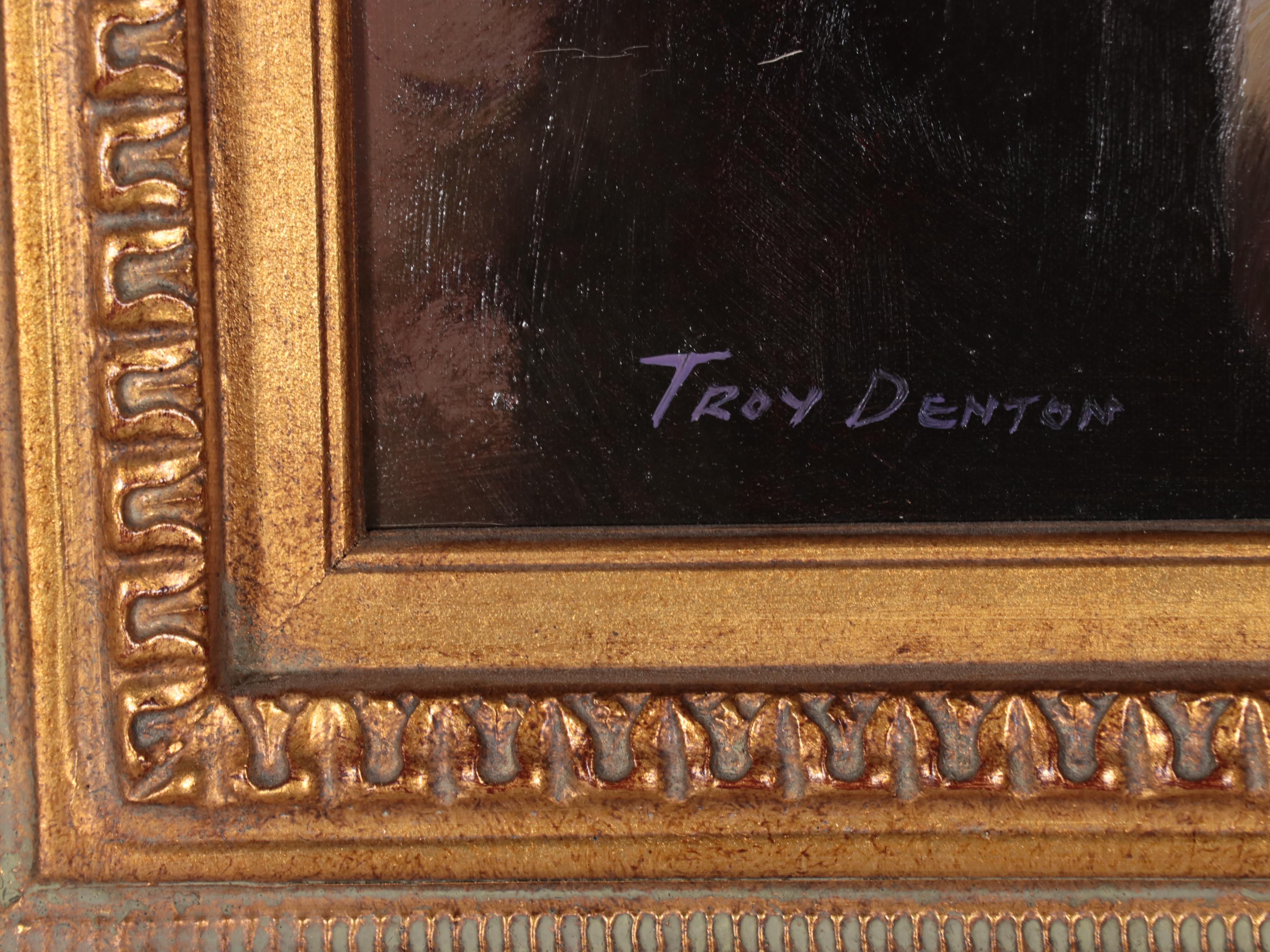 Troy Denton Portrait Oil Painting of a Native American Man