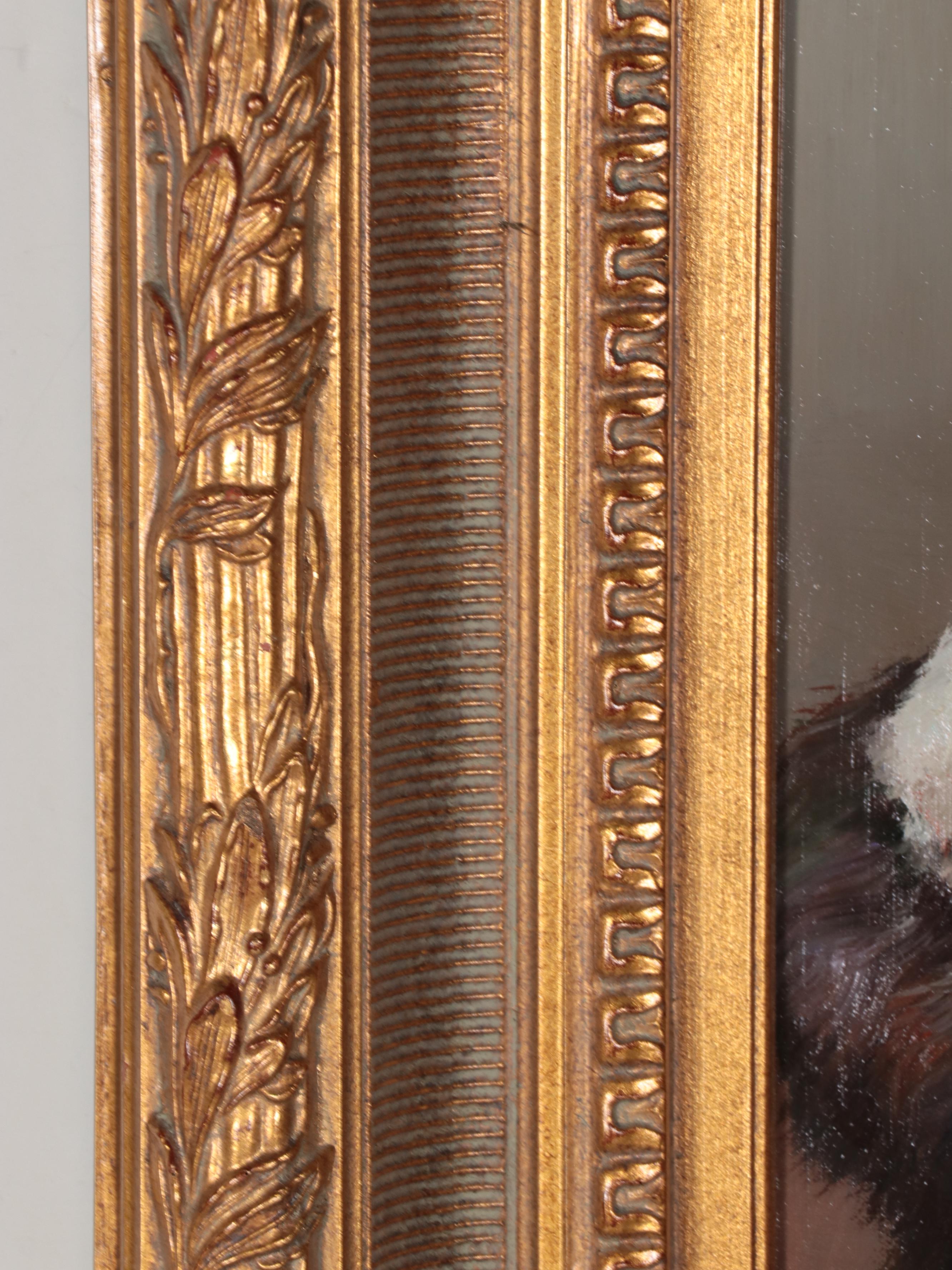 Troy Denton Portrait Oil Painting of a Native American Man