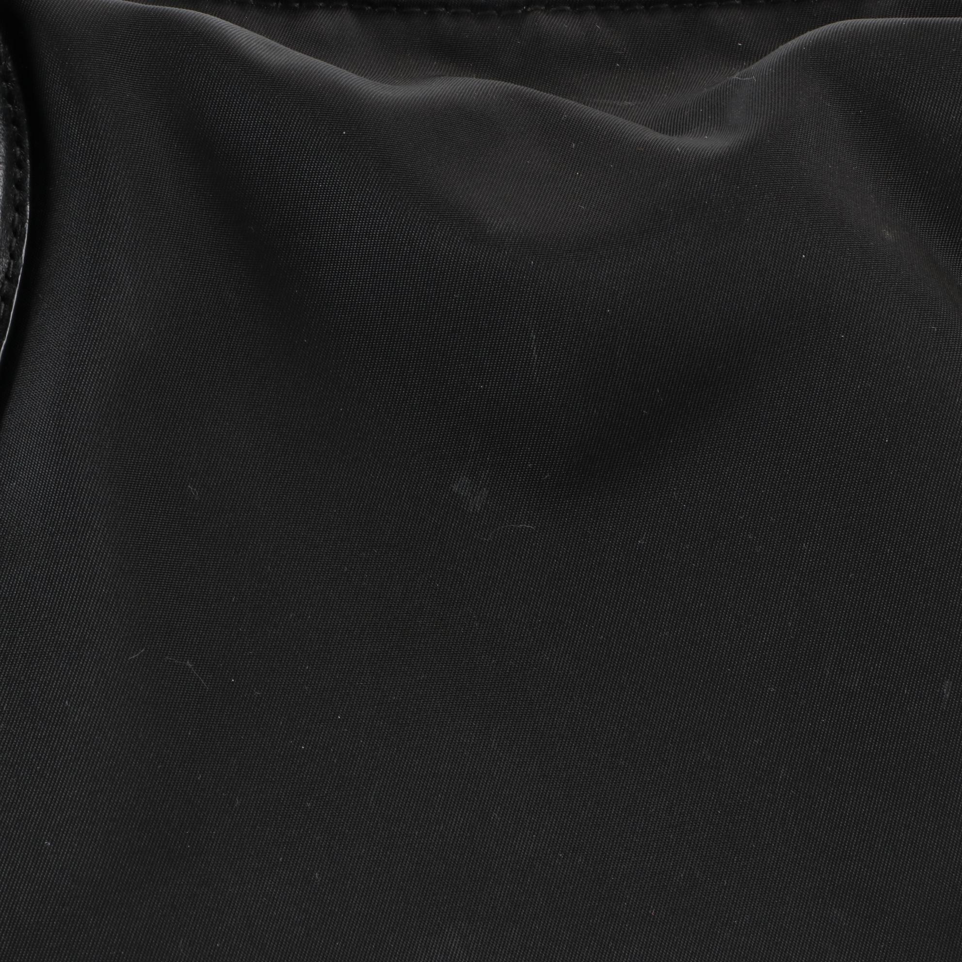 Prada Sacca 2 Manici Tote in Nylon and Leather