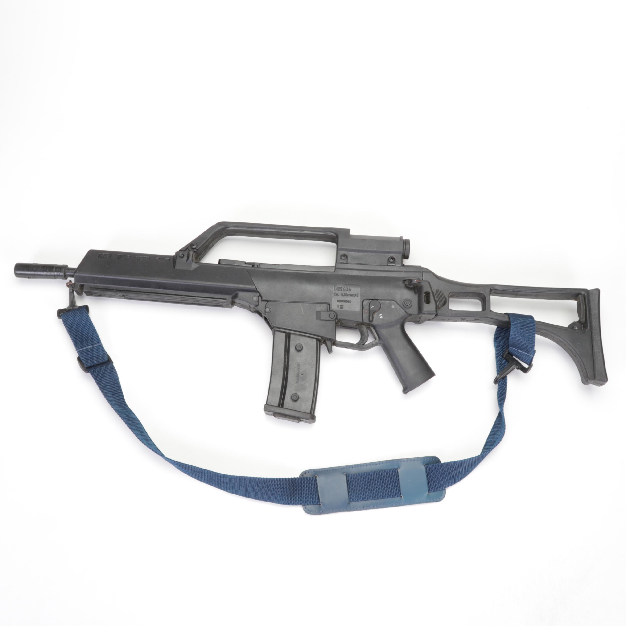 Prop HK 5.6mm Machine Gun Used in "James Bond: Die Another Day," 2002