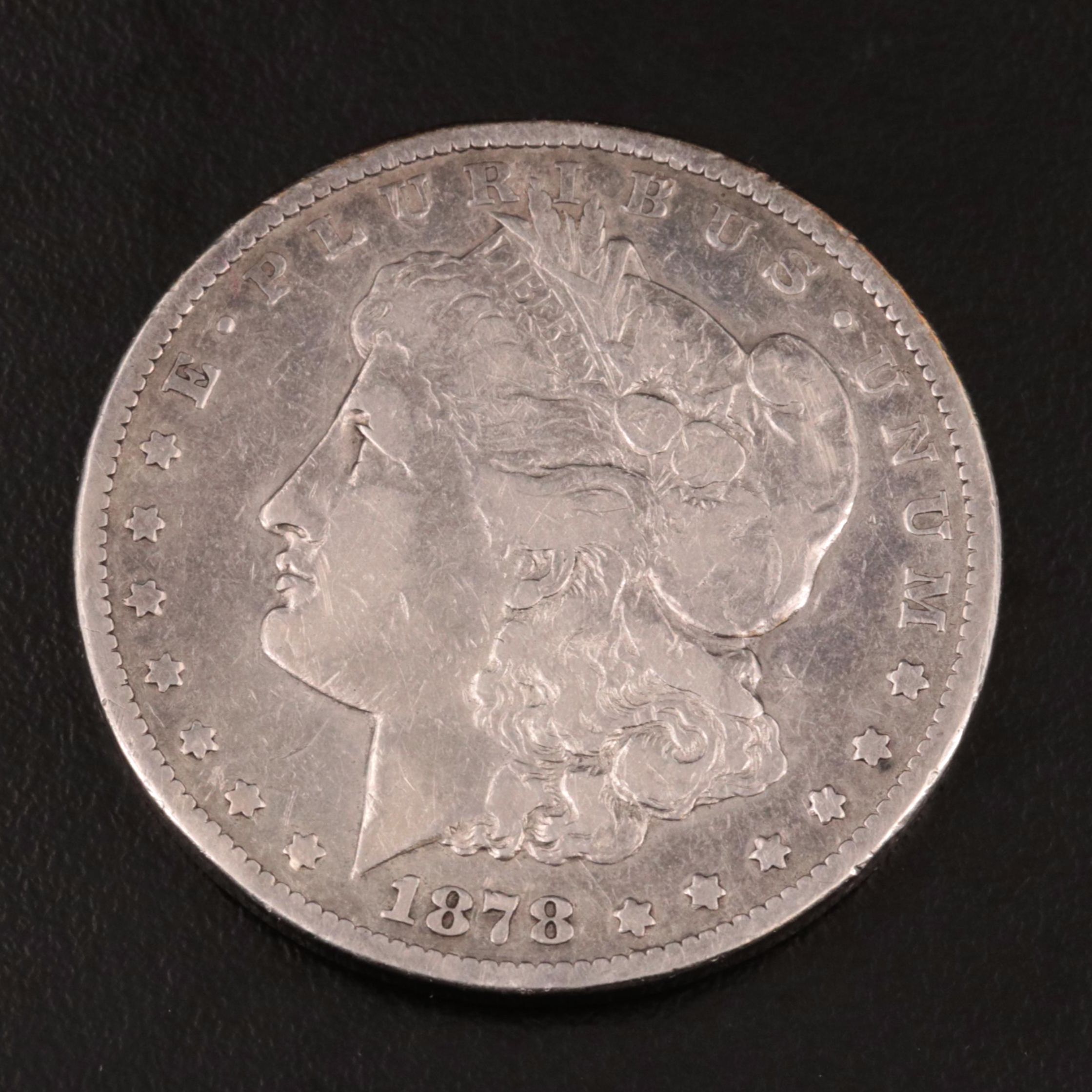 1878-CC Morgan Silver Dollar