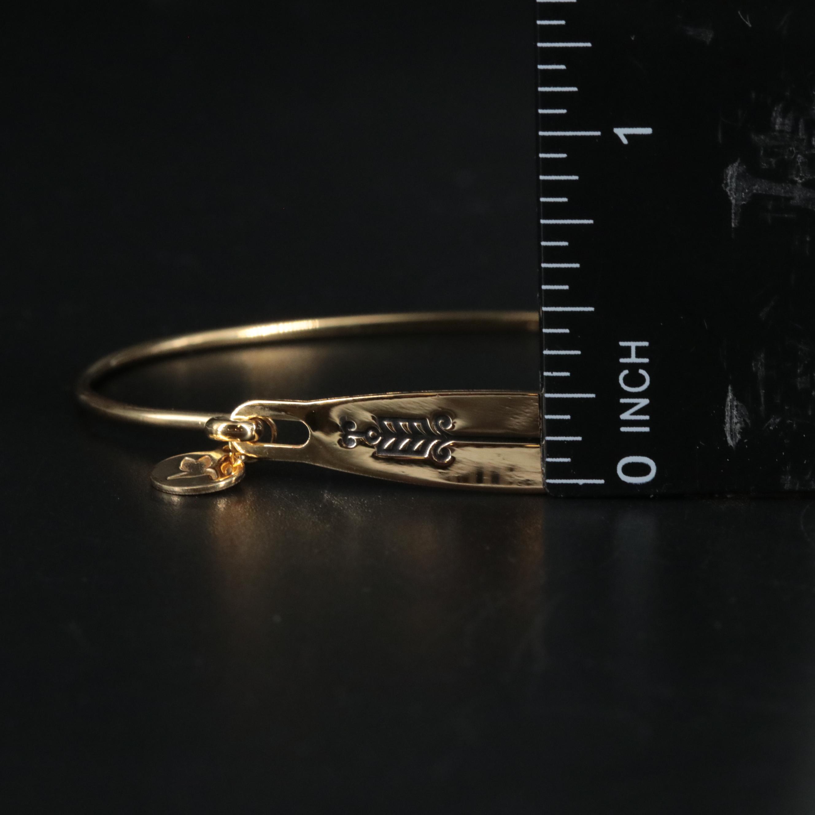 Sterling Arrow Bangle Bracelet