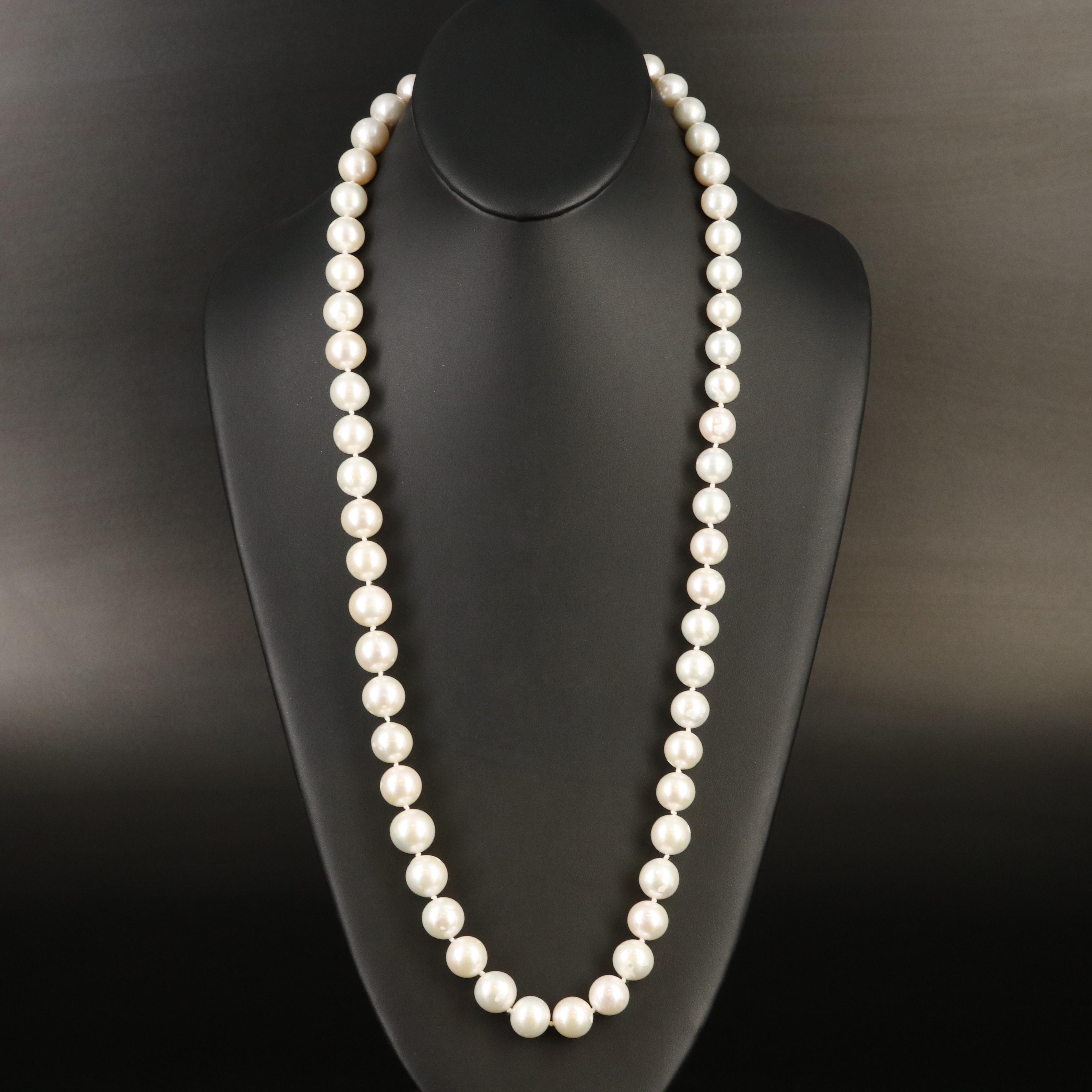 10.00 - 13.80 mm Graduated Pearl Necklace