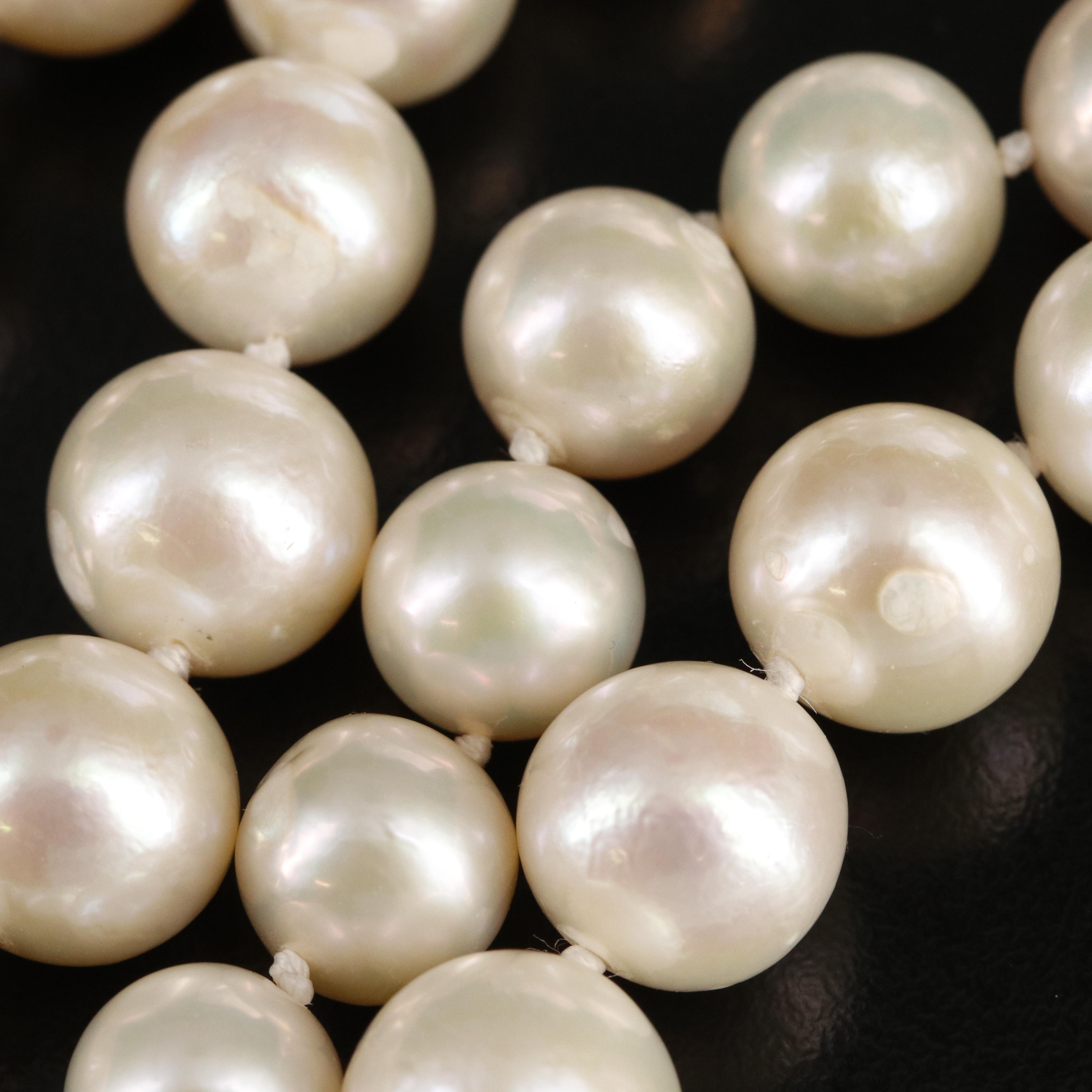 10.00 - 13.80 mm Graduated Pearl Necklace