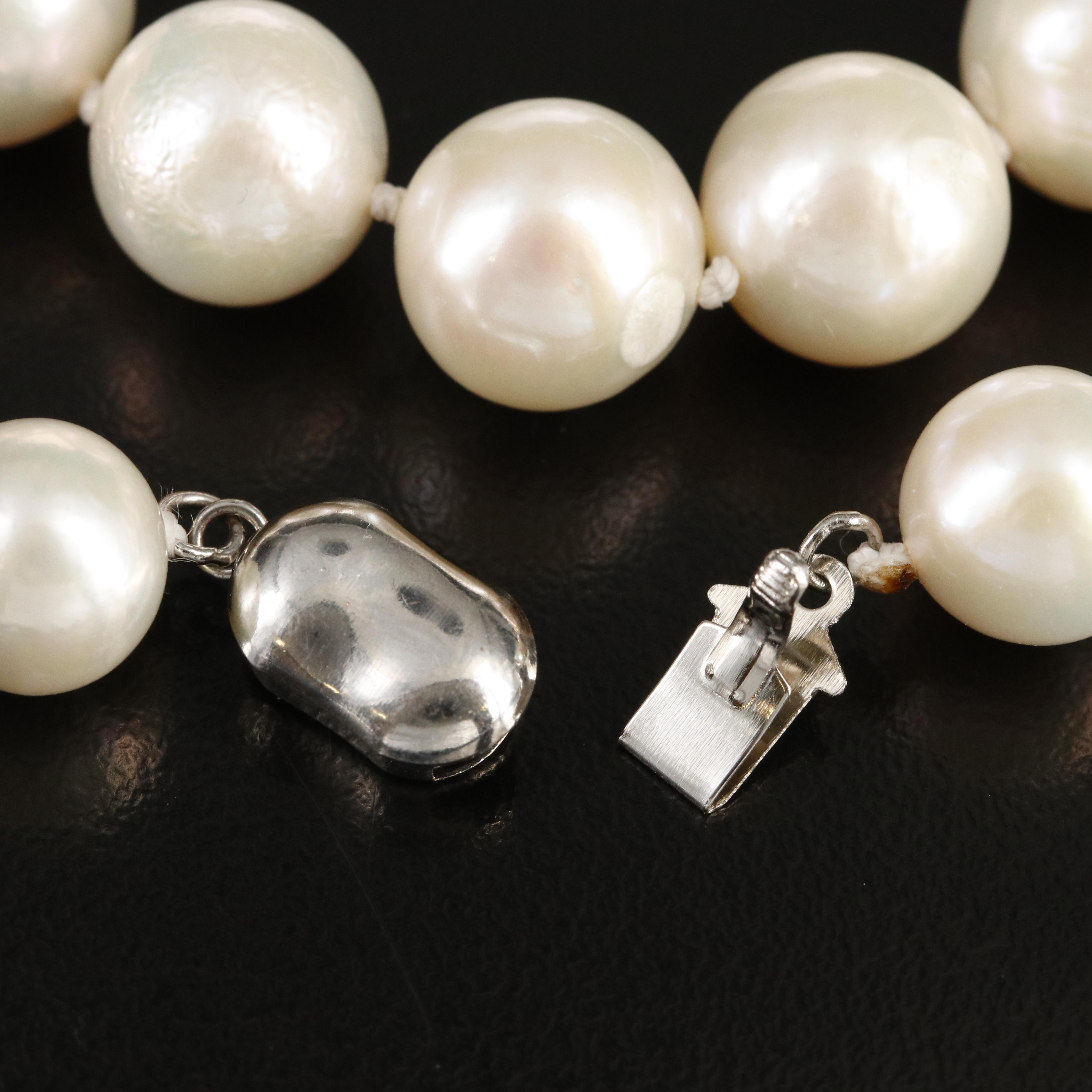 10.00 - 13.80 mm Graduated Pearl Necklace