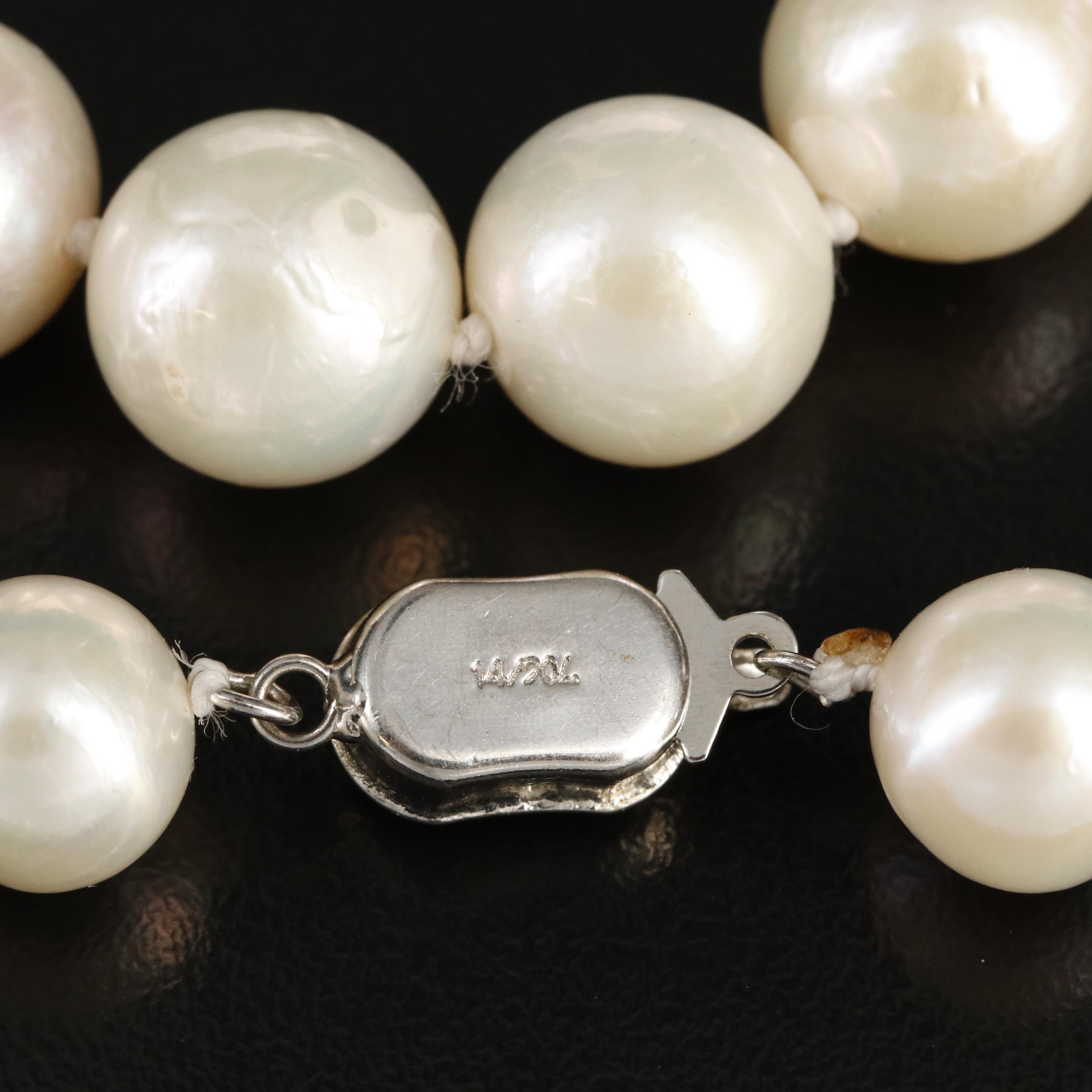 10.00 - 13.80 mm Graduated Pearl Necklace