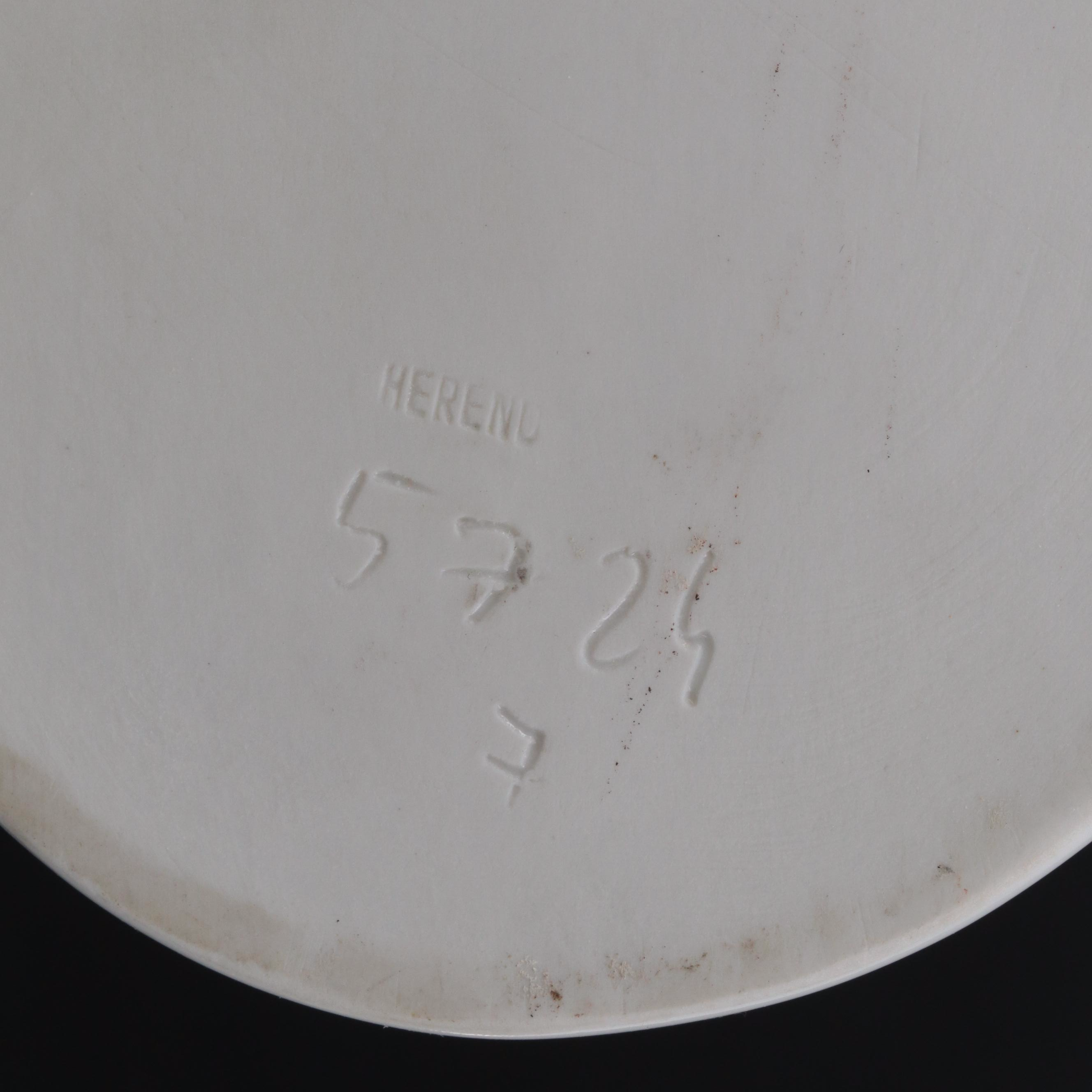 Herend "Nude Woman with Mirror" Porcelain Figurine