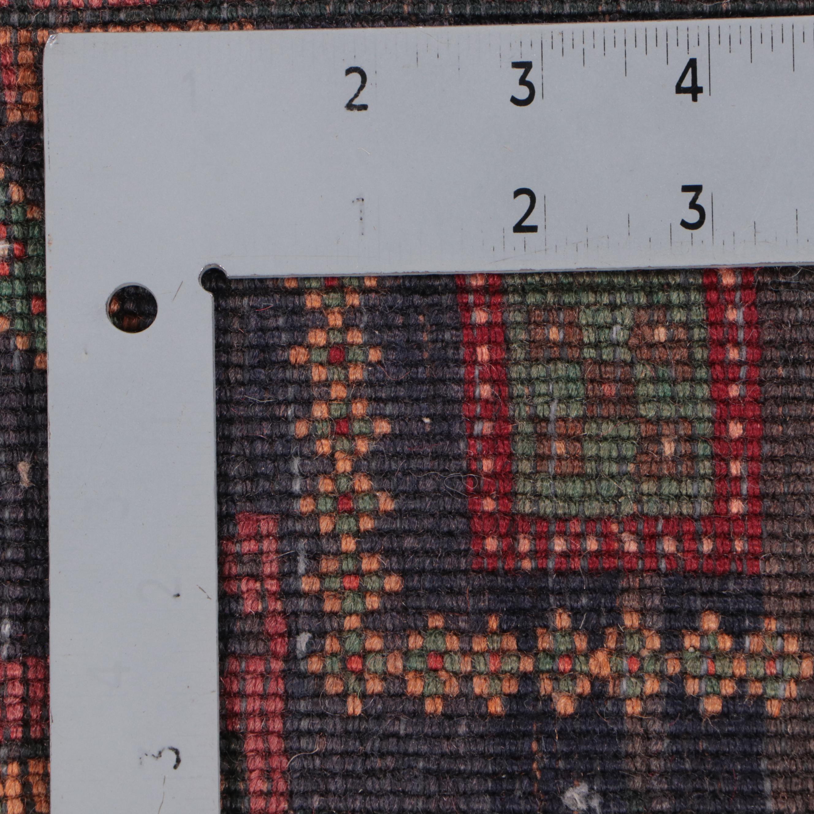 3'6 x 8'4 Hand-Knotted Persian Village Long Rug