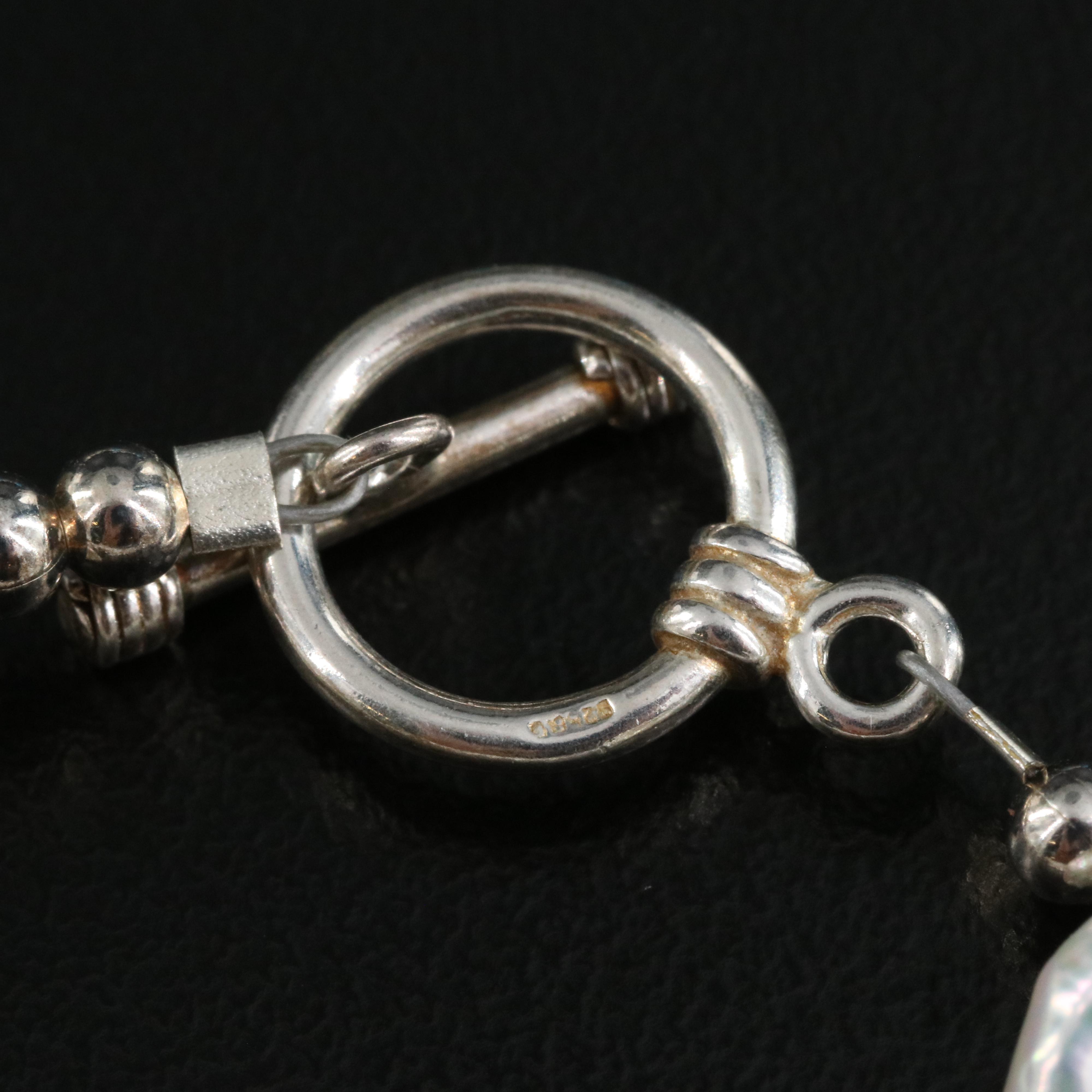 Pearl, Magnesite and Glass Necklaces, Bracelet and Earrings