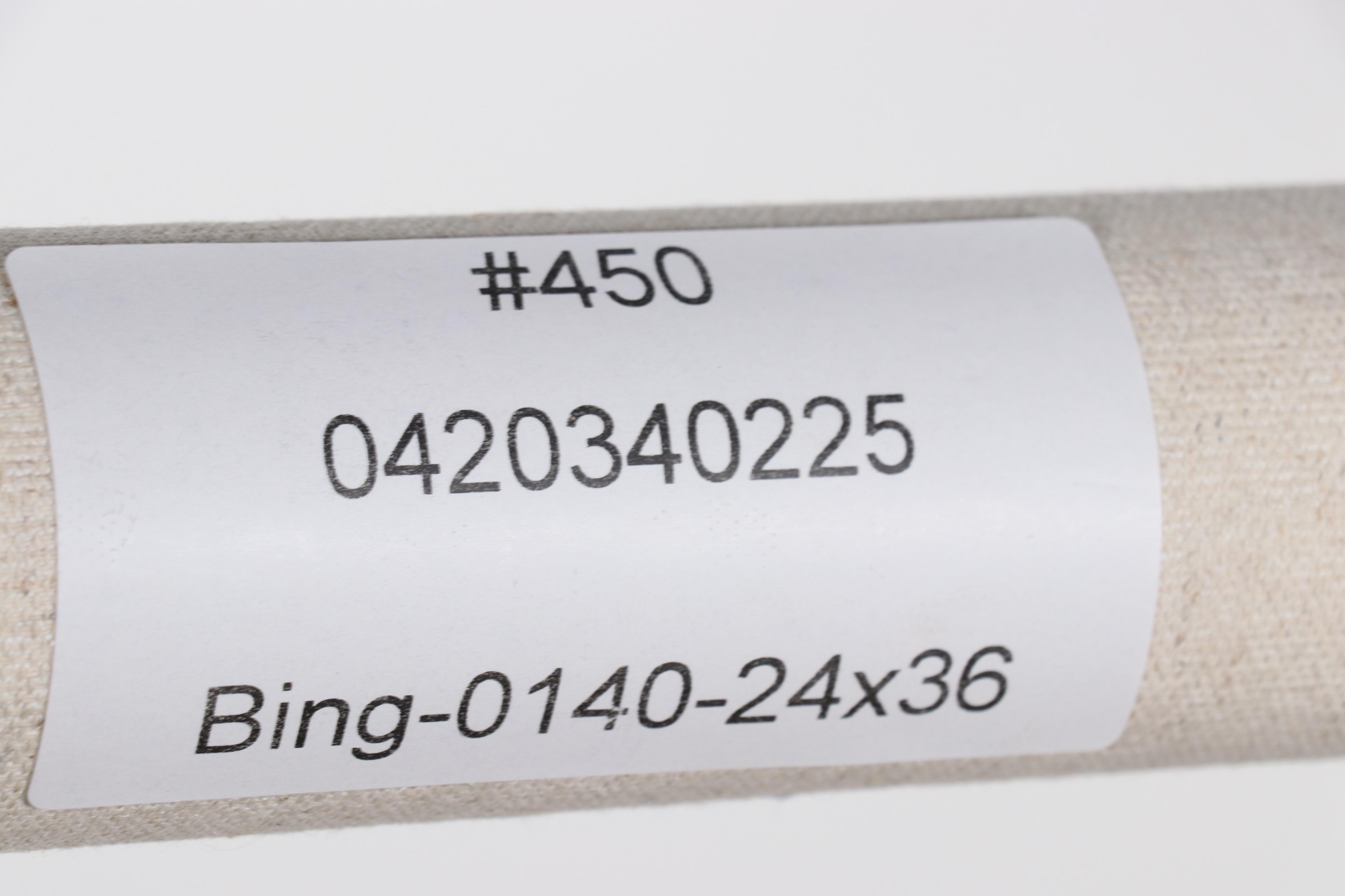 Bing Oil Painting of a Standing Female Figure, 21st Century