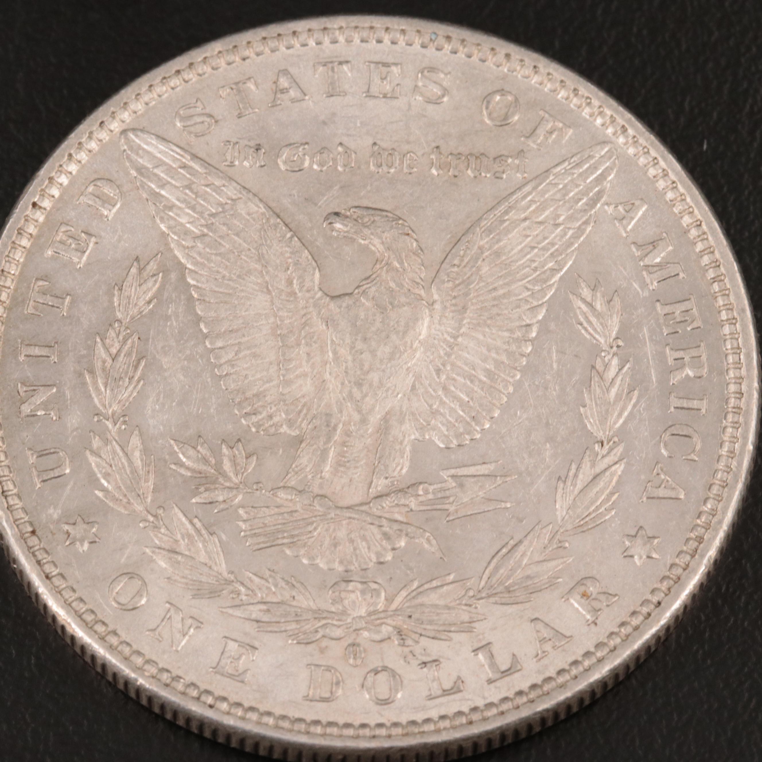 1880-O Morgan Silver Dollar
