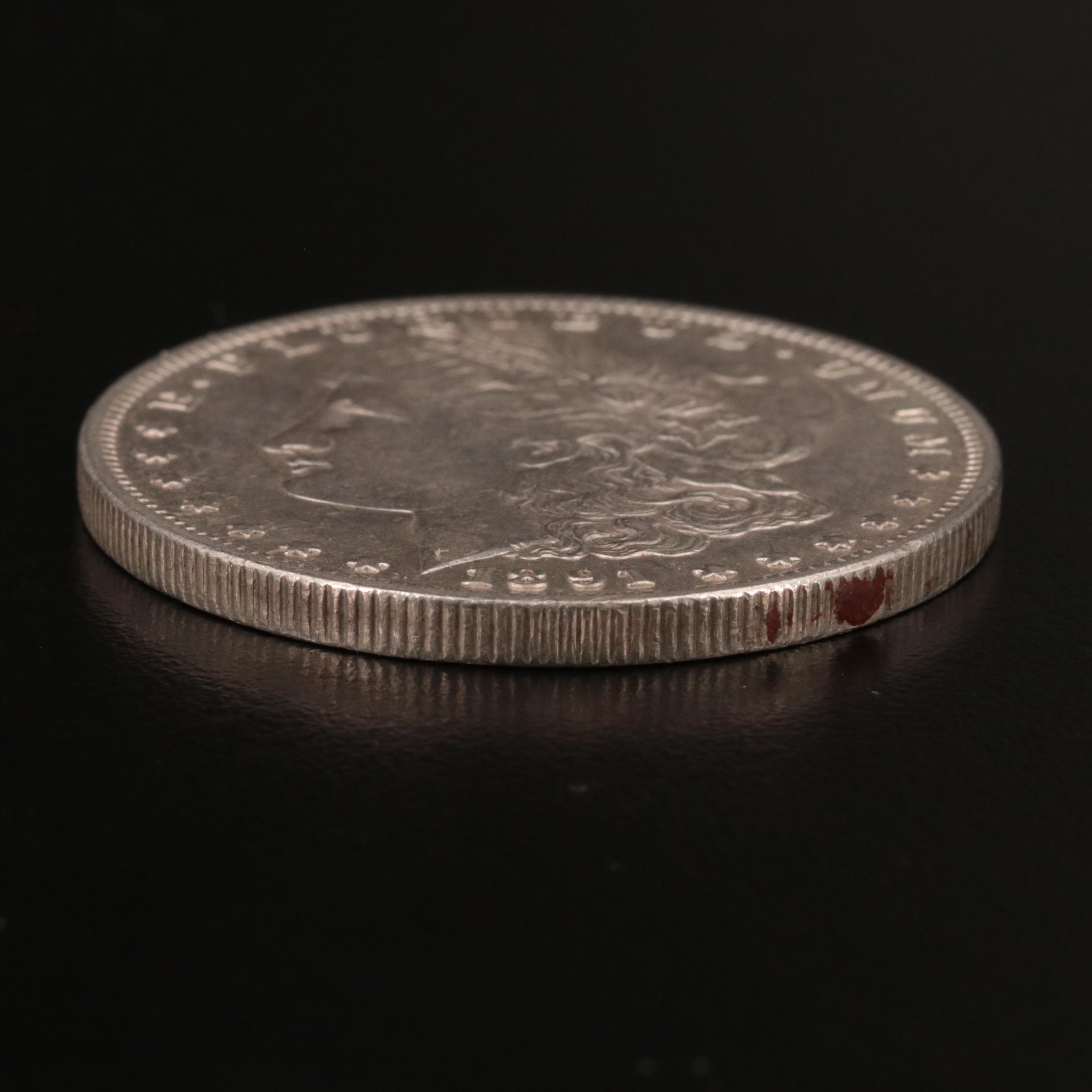 1891-O Morgan Silver Dollar