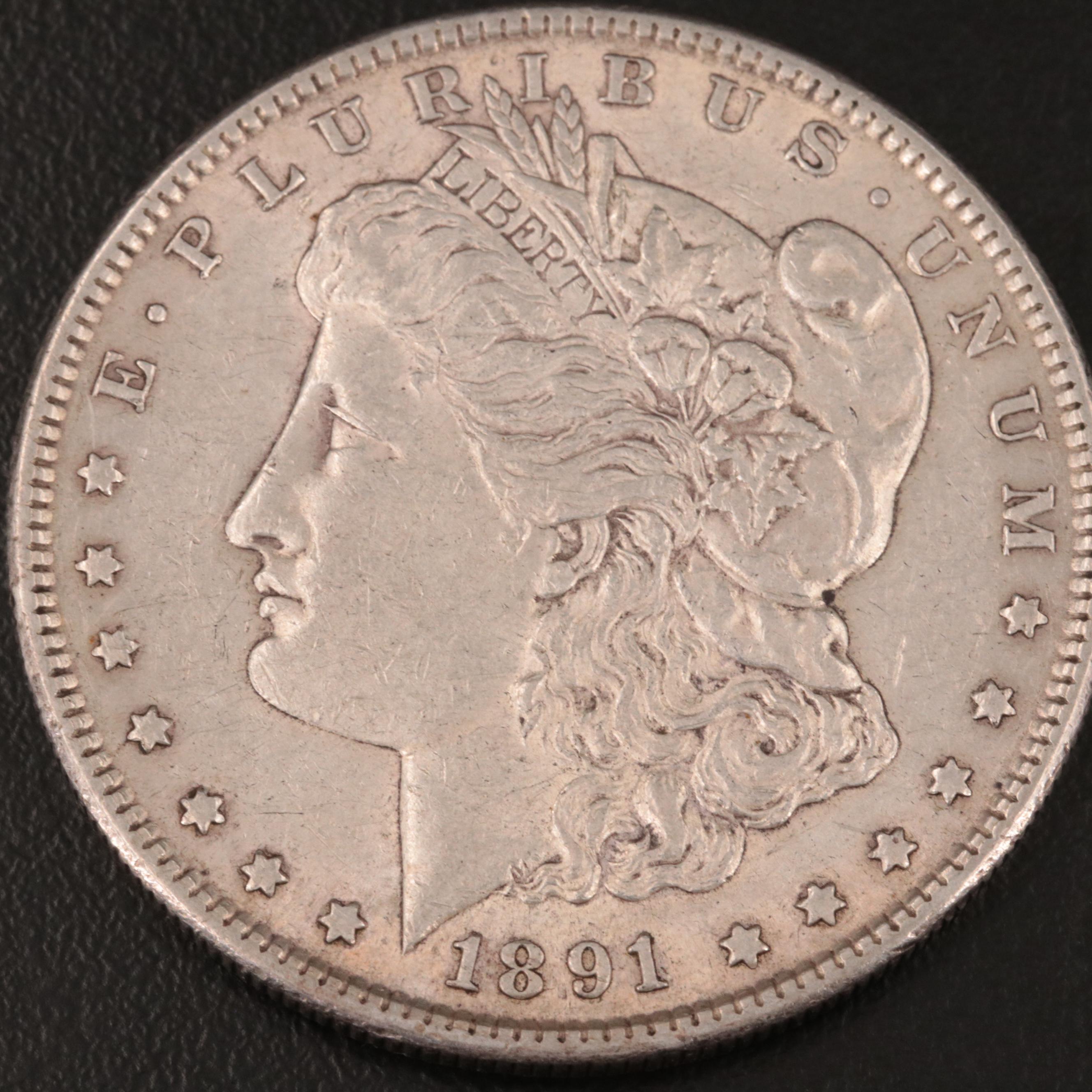 1891-S Morgan Silver Dollar