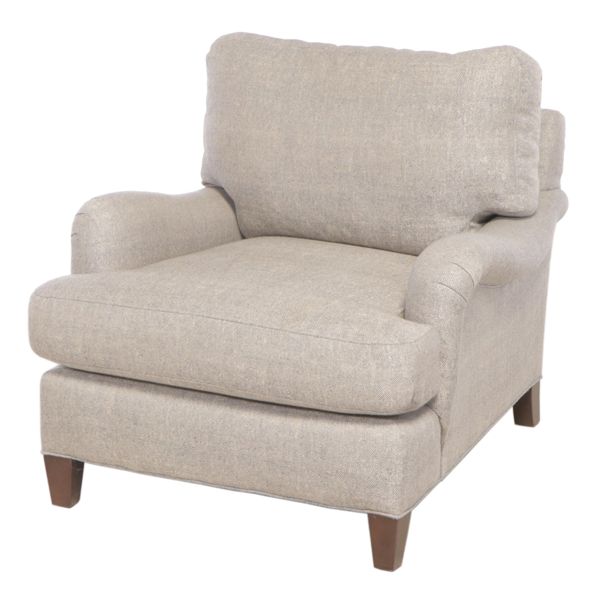 Mitchell Gold + Bob Williams "Whitley" Custom-Upholstered Easy Armchair