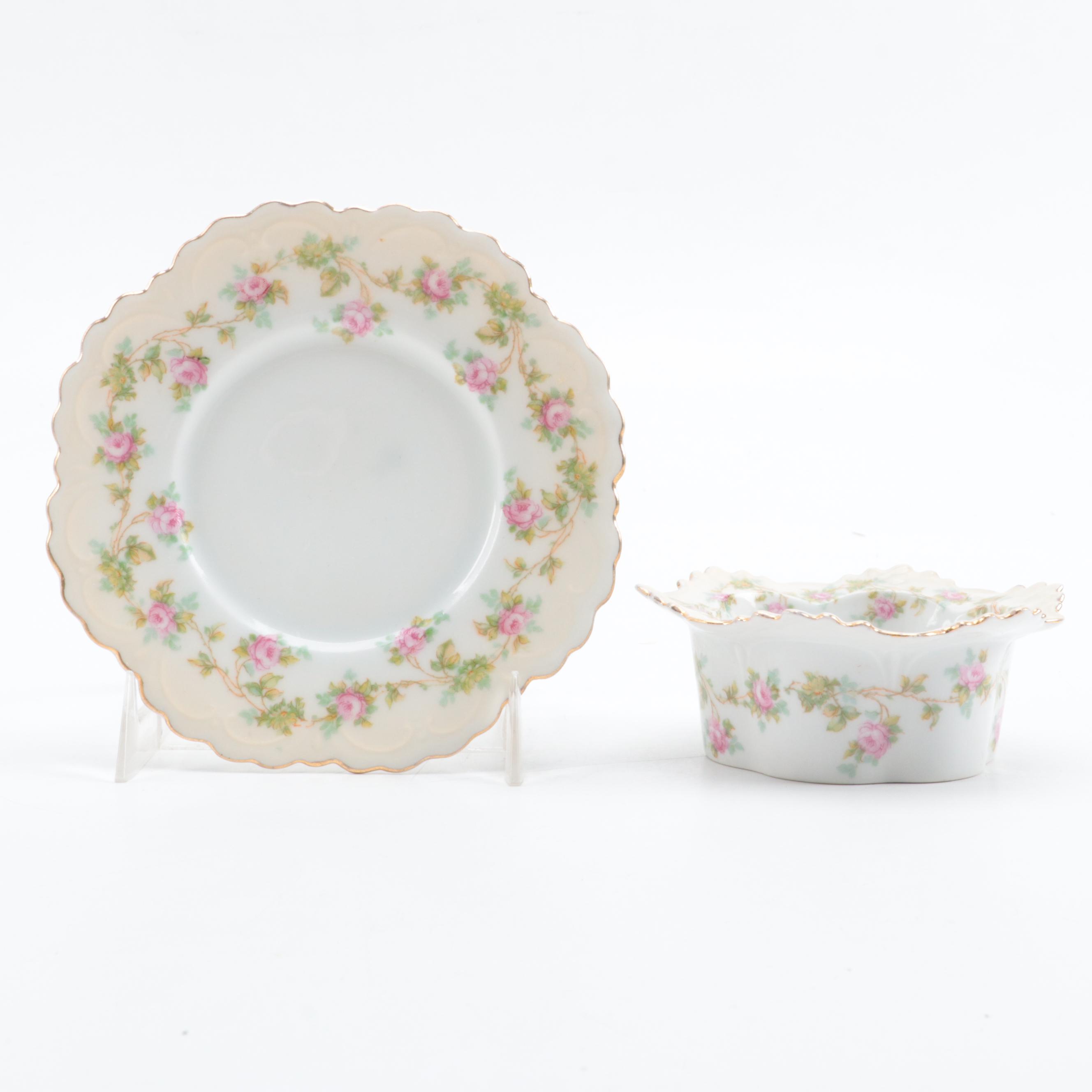 Moritz Zdekauer Austrian Porcelain Custard Cups, Late 19th/ Early 20th Century