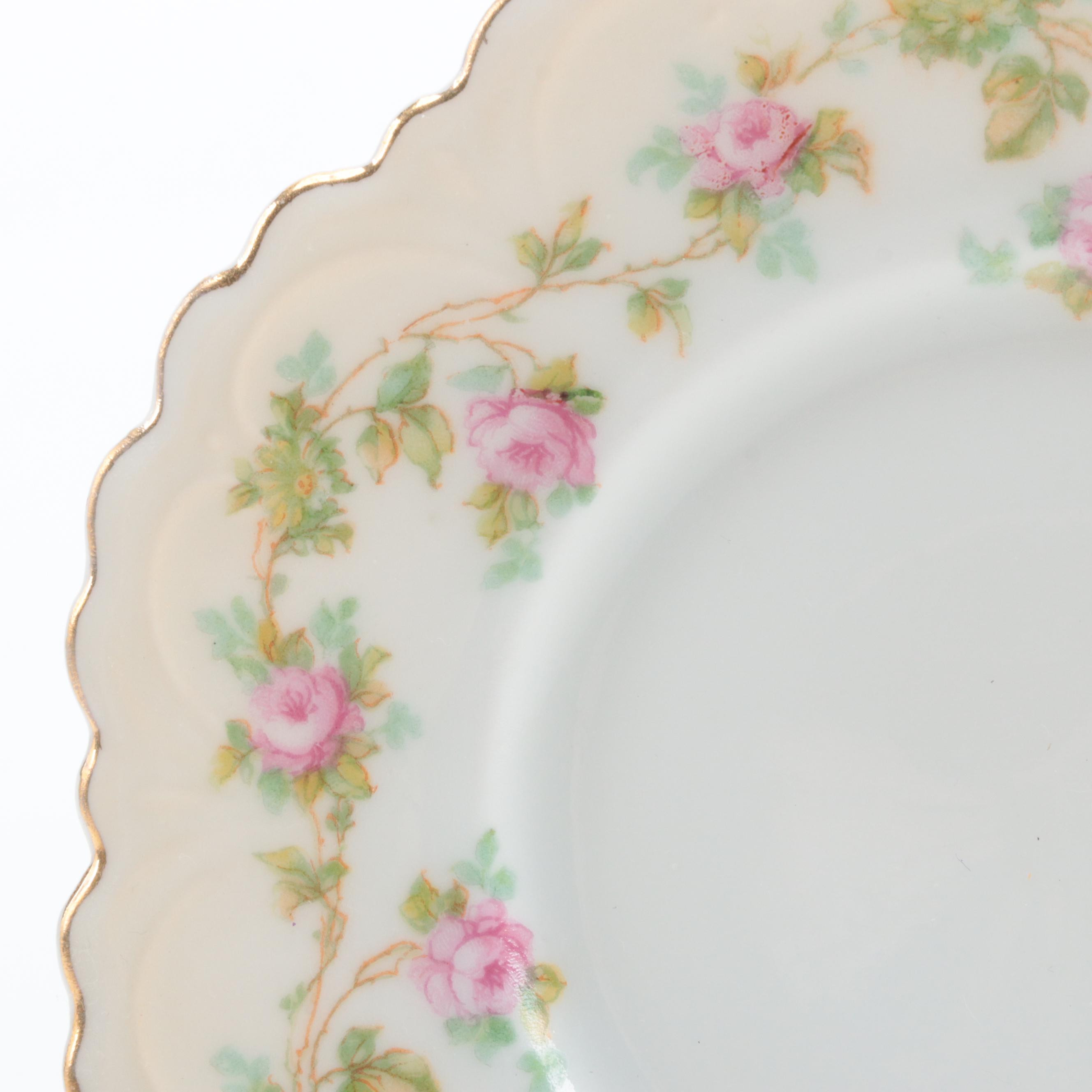 Moritz Zdekauer Austrian Porcelain Custard Cups, Late 19th/ Early 20th Century