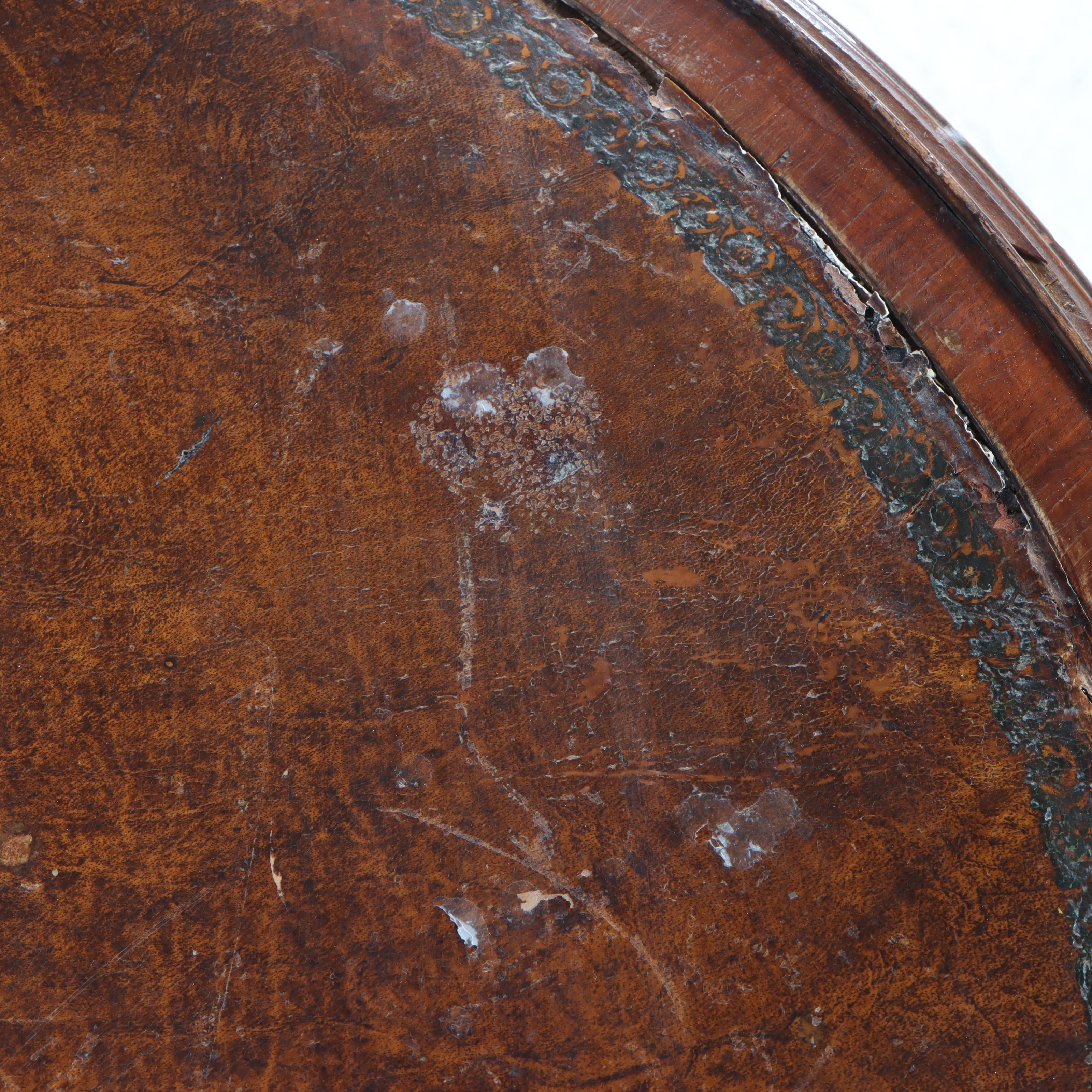 Federal Style Mahogany Circular Center Table