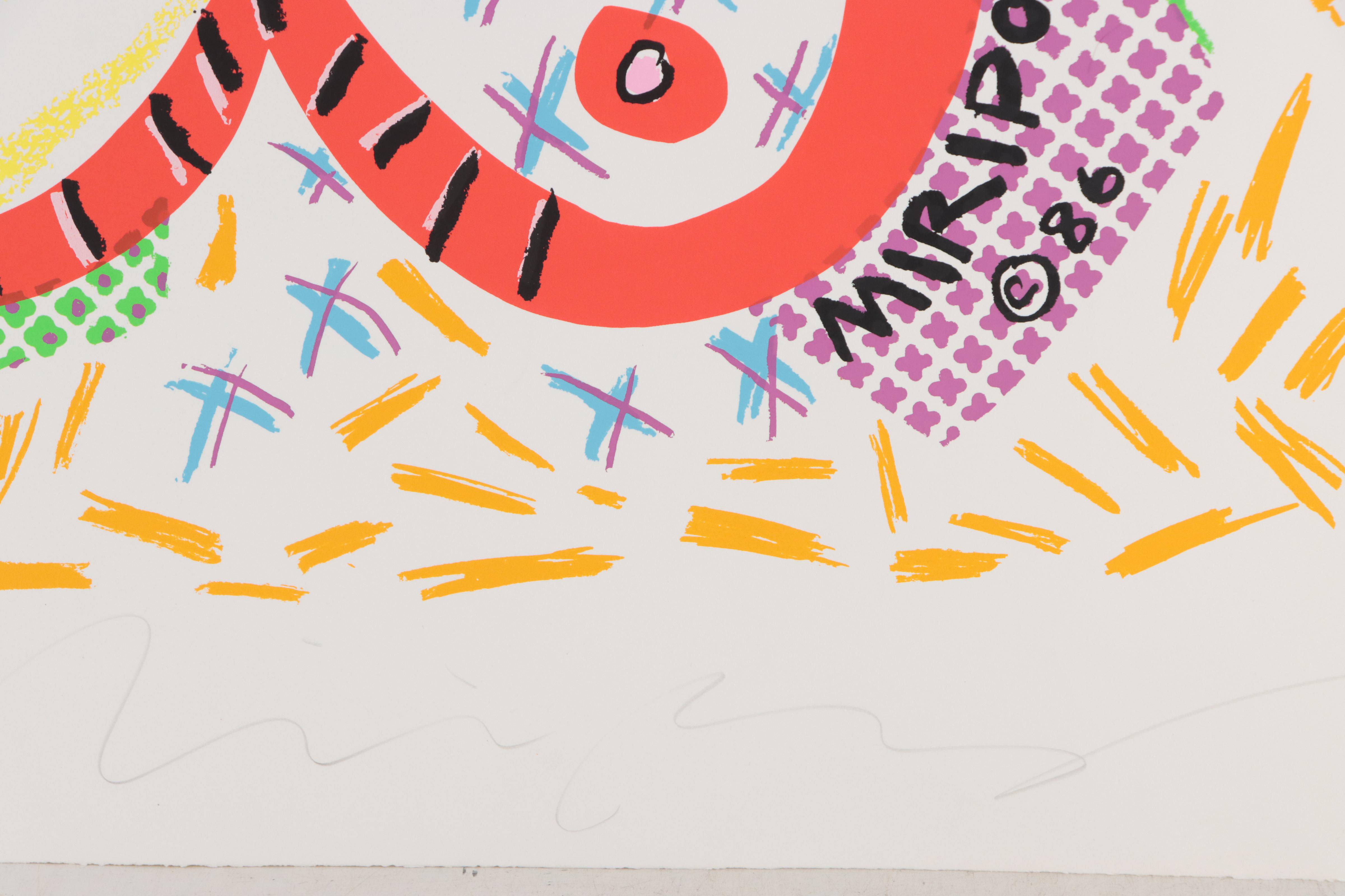 Andre Miripolsky Serigraph "L.A. Woman," Circa 1986