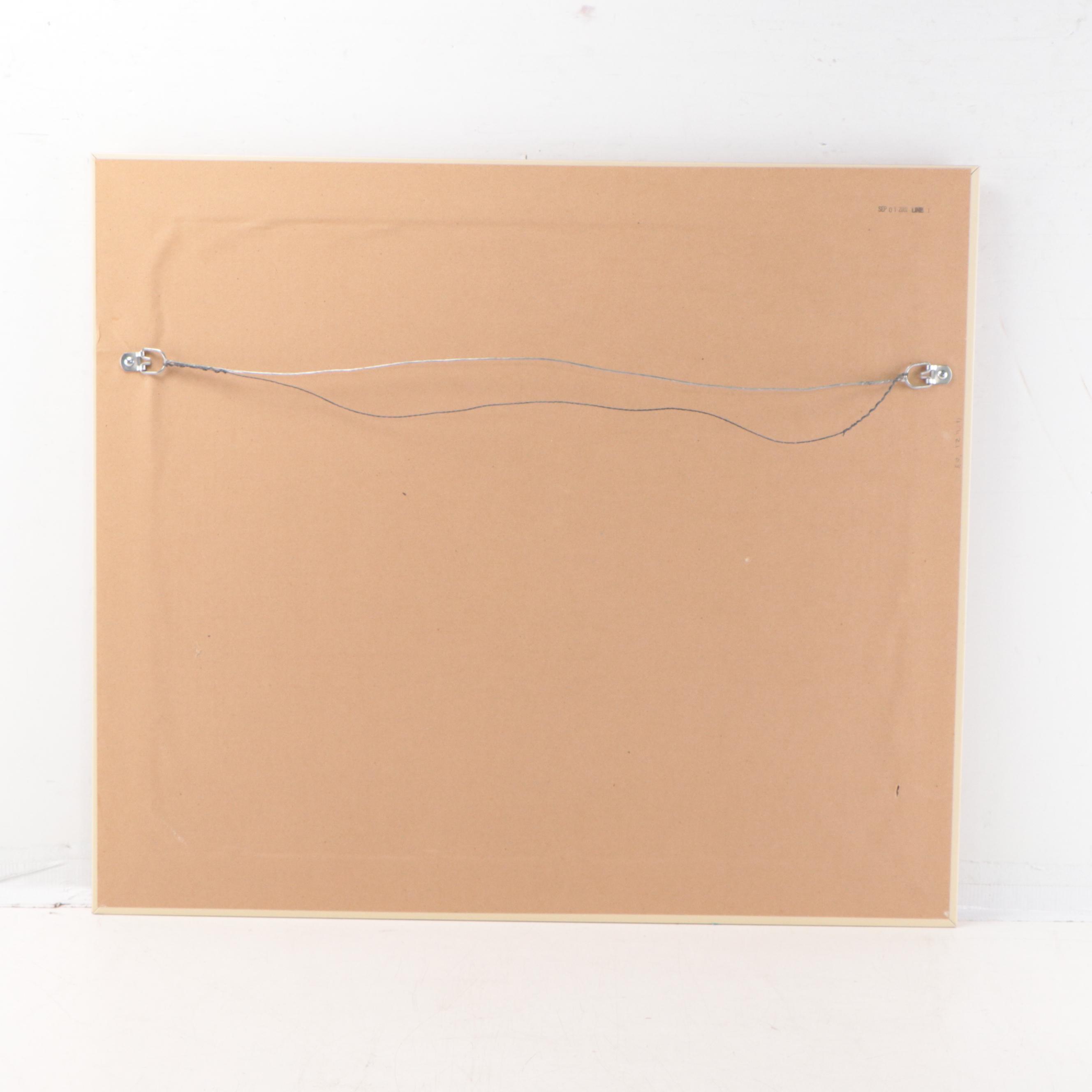 Offset Lithograph After Thomas Kinkade "The Autumn Gate"