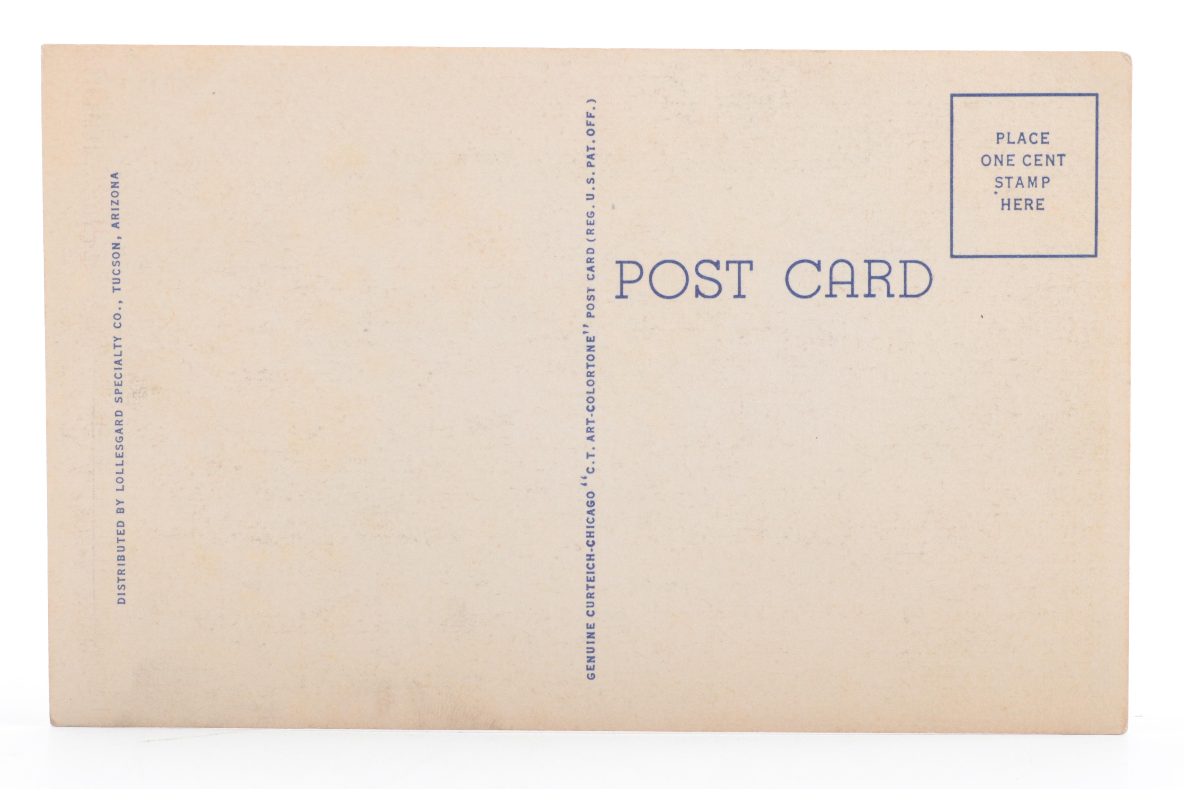 Tichnor Bros. and More United States Landmarks Souvenir Postcards, Early 20th C.