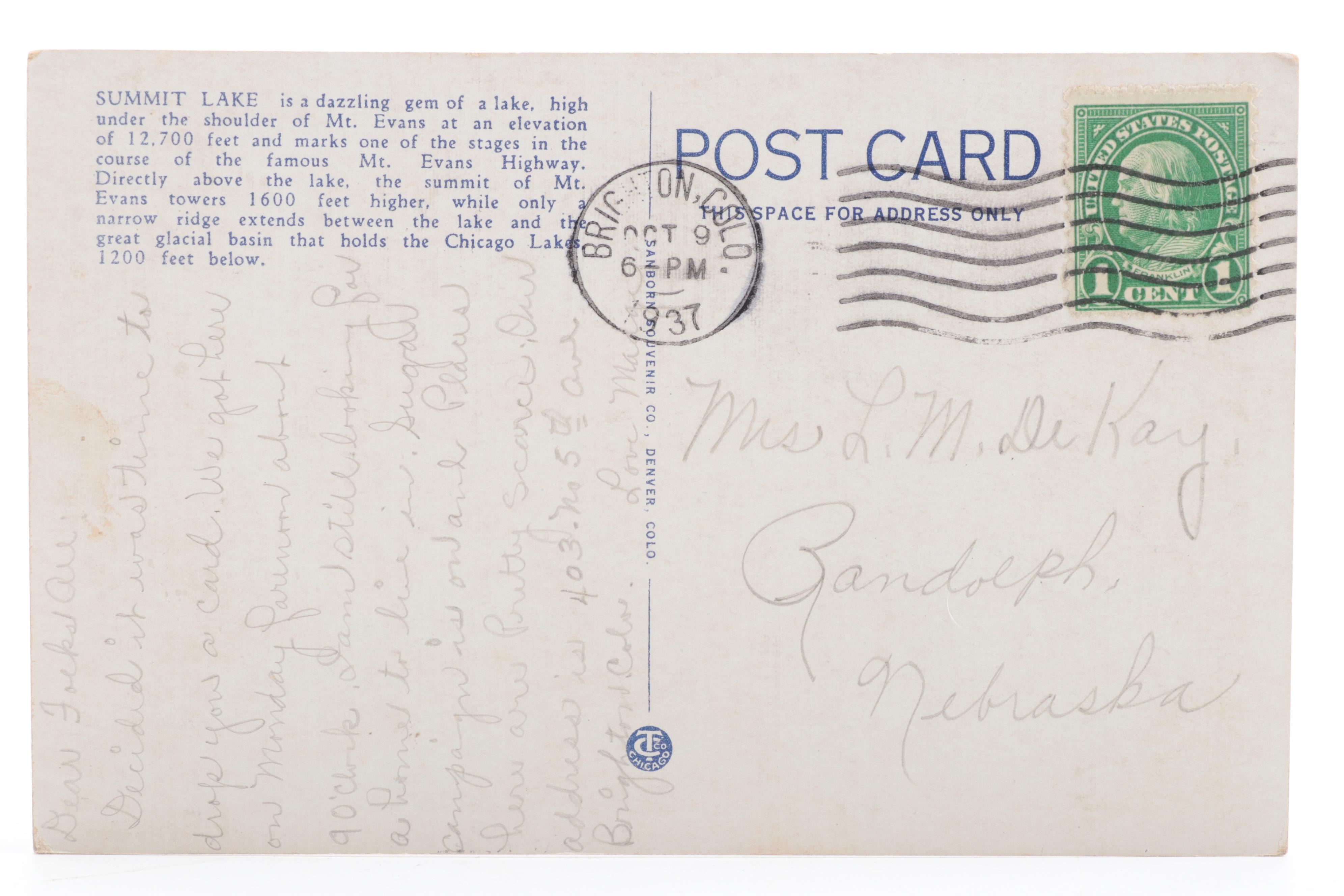 Tichnor Bros. and More United States Landmarks Souvenir Postcards, Early 20th C.