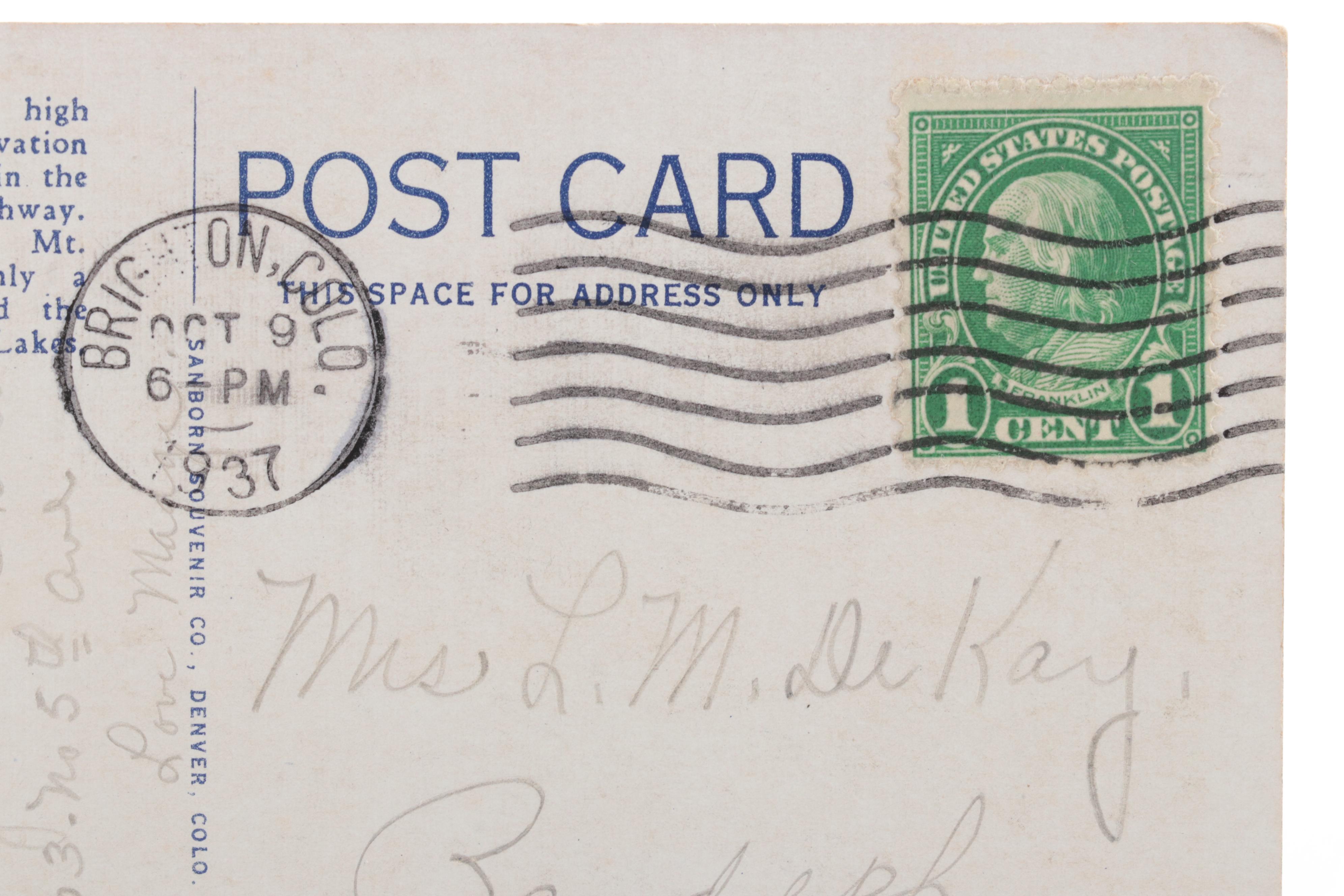 Tichnor Bros. and More United States Landmarks Souvenir Postcards, Early 20th C.