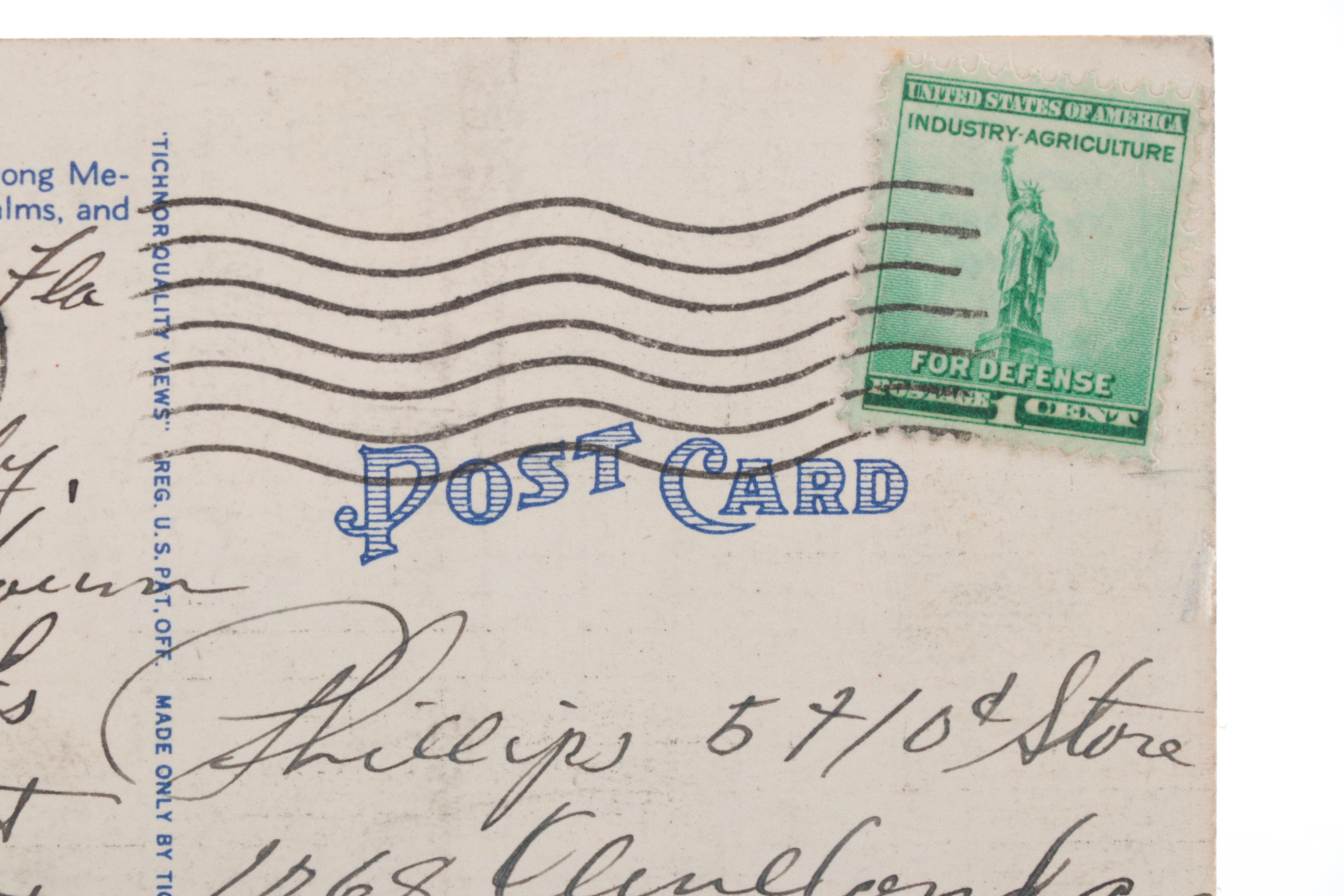 Tichnor Bros. and More United States Landmarks Souvenir Postcards, Early 20th C.