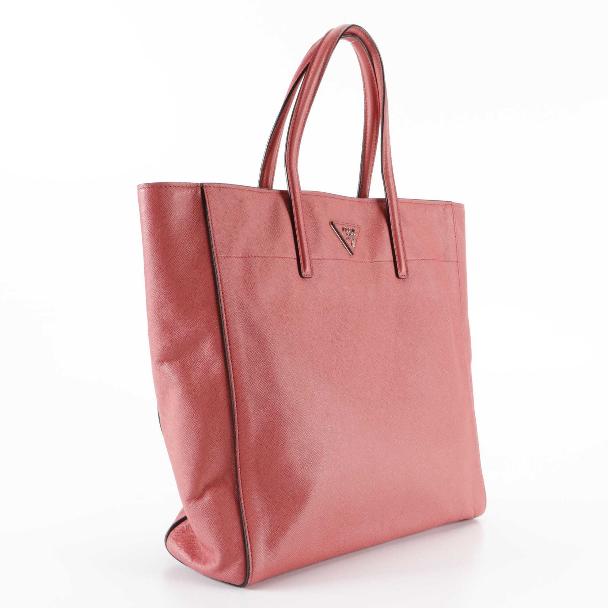 Prada Shopping Medium Tote in Saffiano Leather