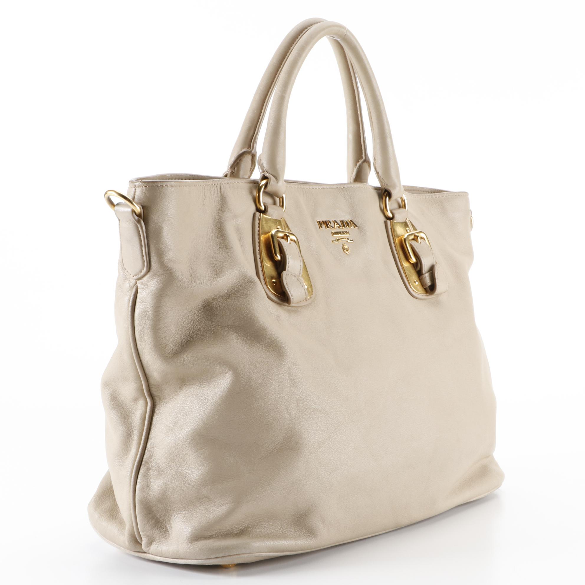 Prada Tote in Soft Calf Leather