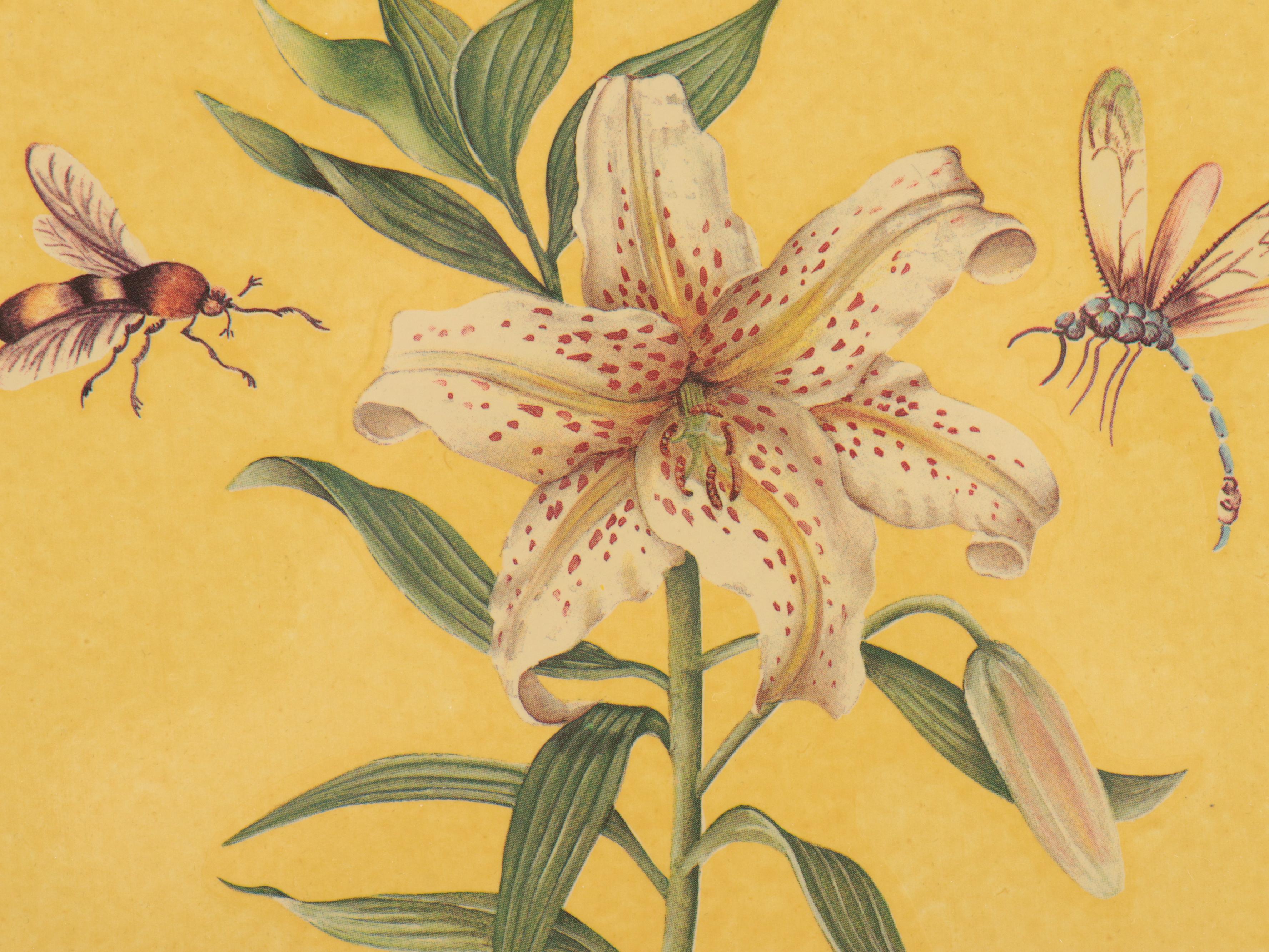 Carolyn Sheffield Botanical Placemats with Italian Ceramic Tureen and Ladle