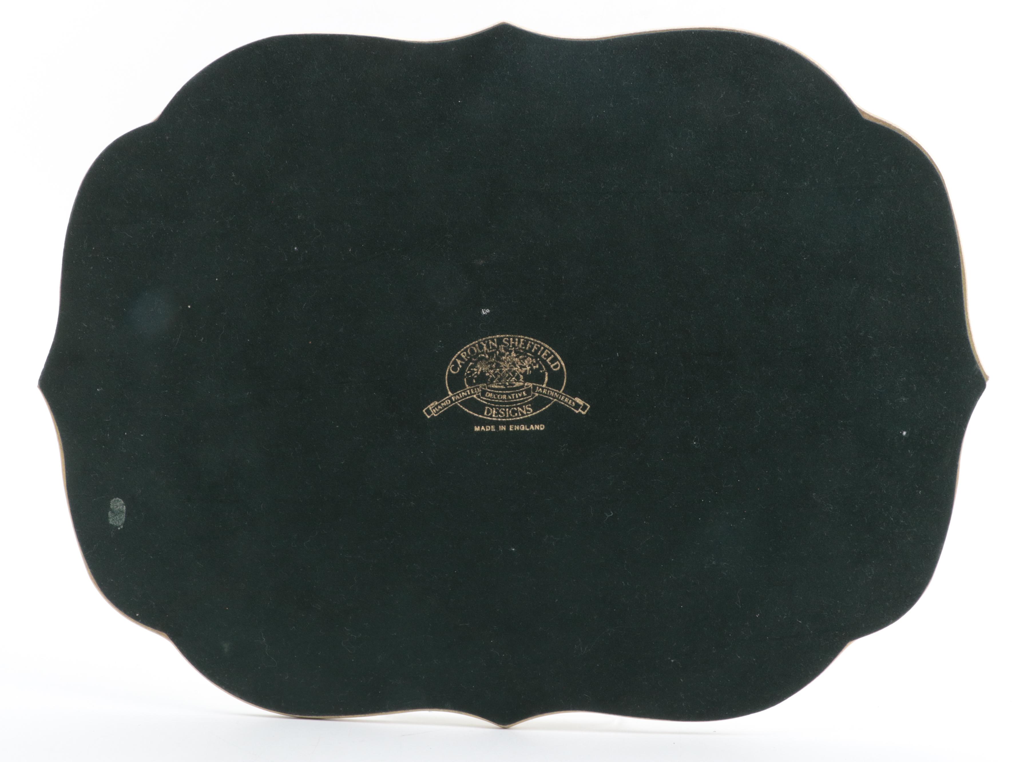 Carolyn Sheffield Botanical Placemats with Italian Ceramic Tureen and Ladle