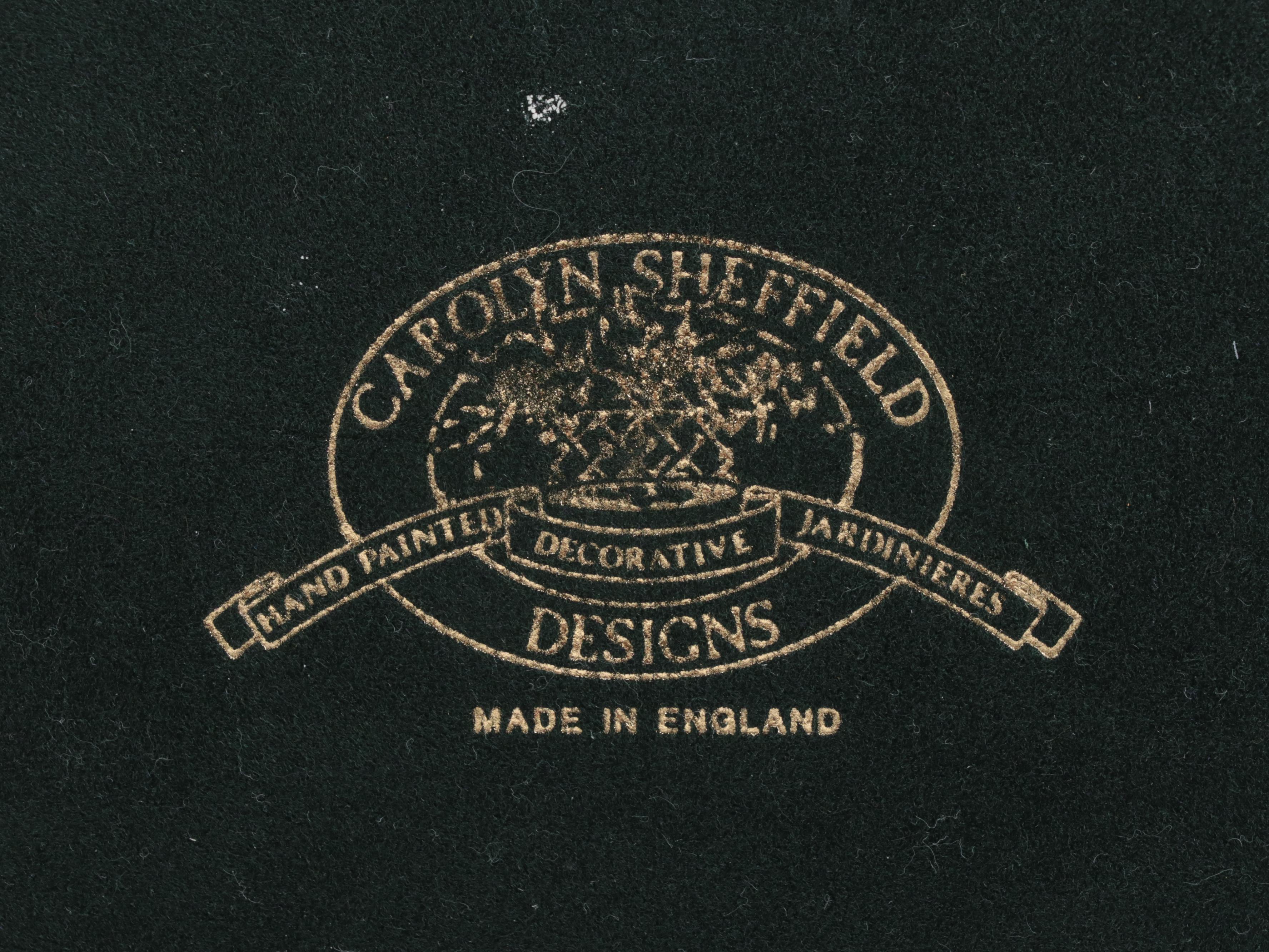 Carolyn Sheffield Botanical Placemats with Italian Ceramic Tureen and Ladle