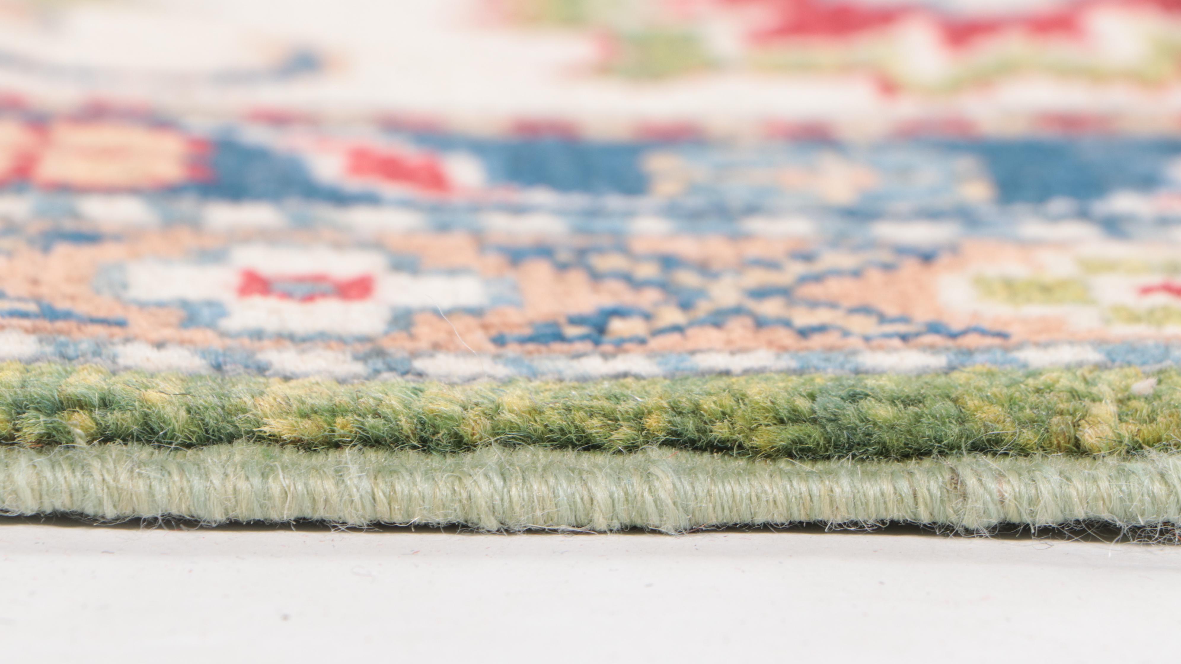 6'8 x 9'11 Hand-Knotted Pakistani Kazak Area Rug