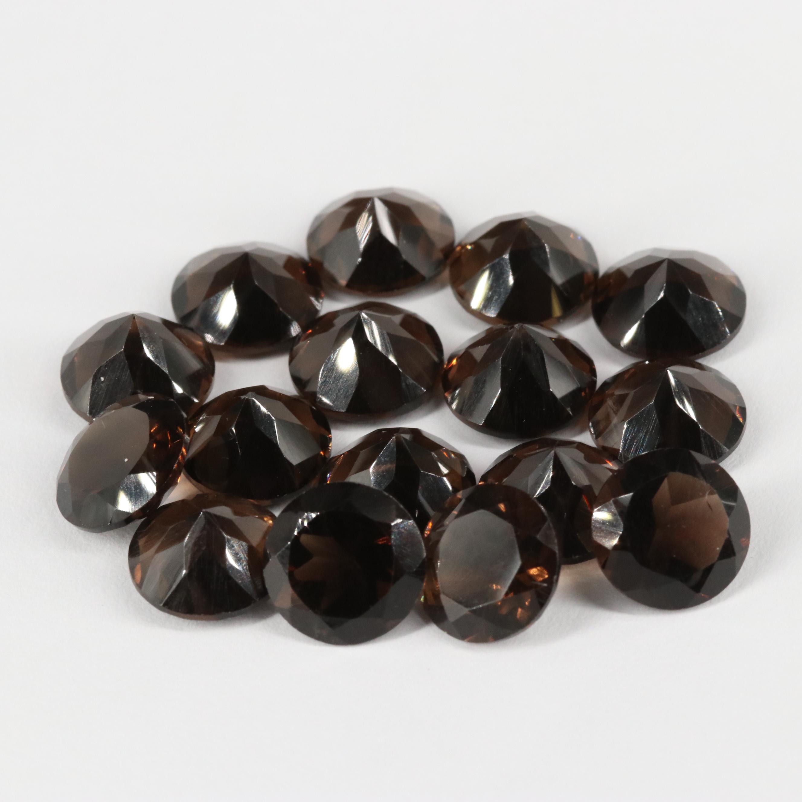 Loose 50.49 CTW Smoky Quartz