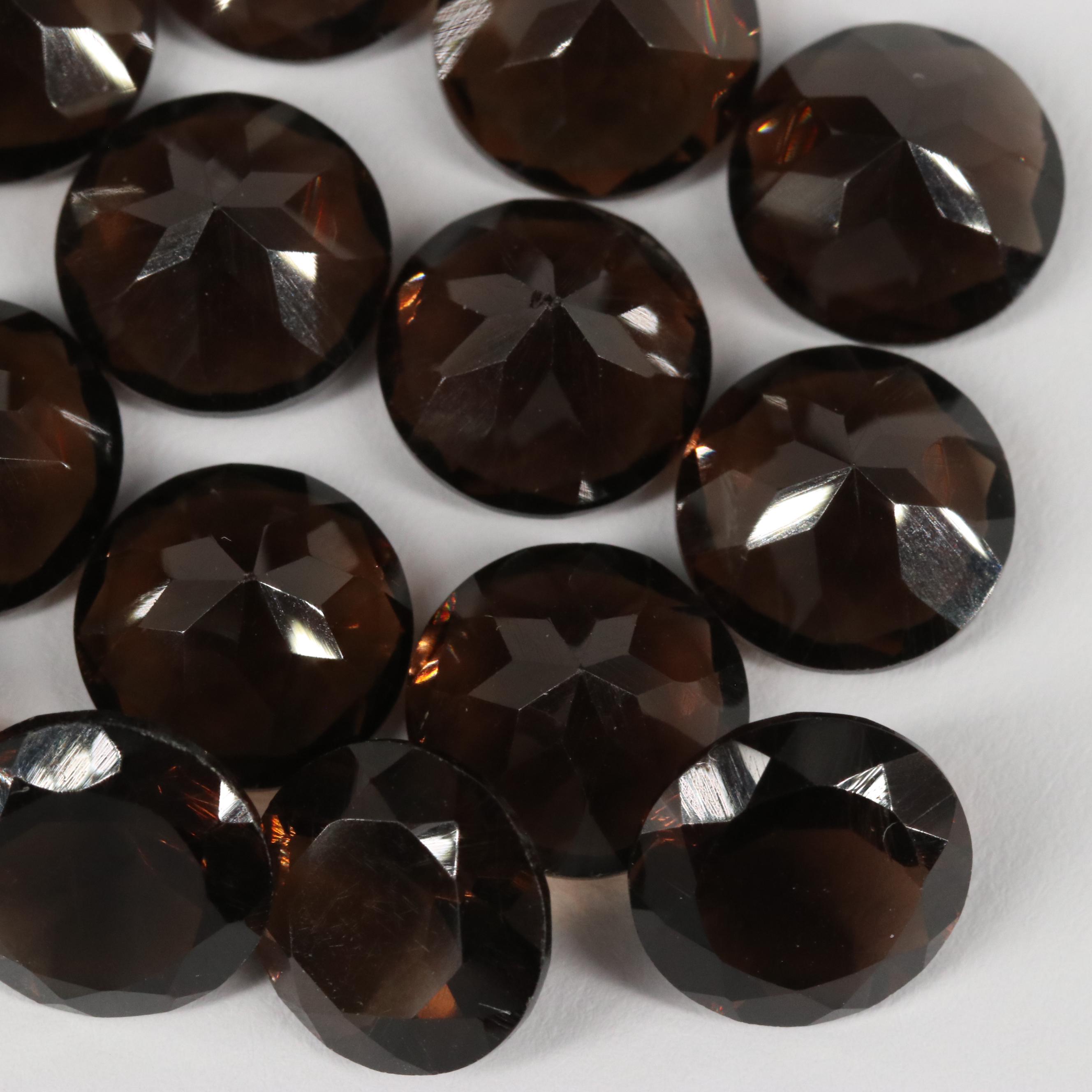 Loose 50.49 CTW Smoky Quartz