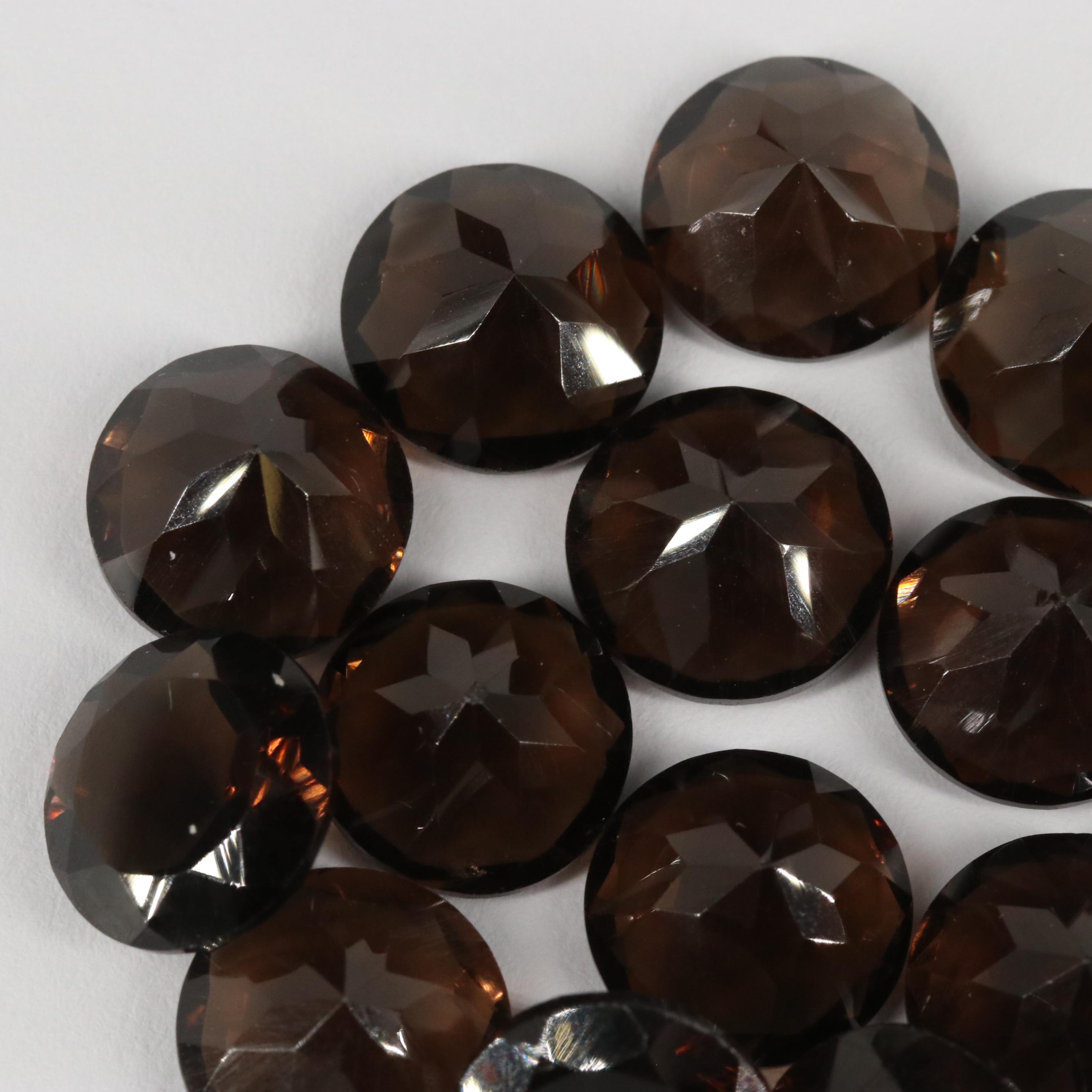 Loose 50.49 CTW Smoky Quartz