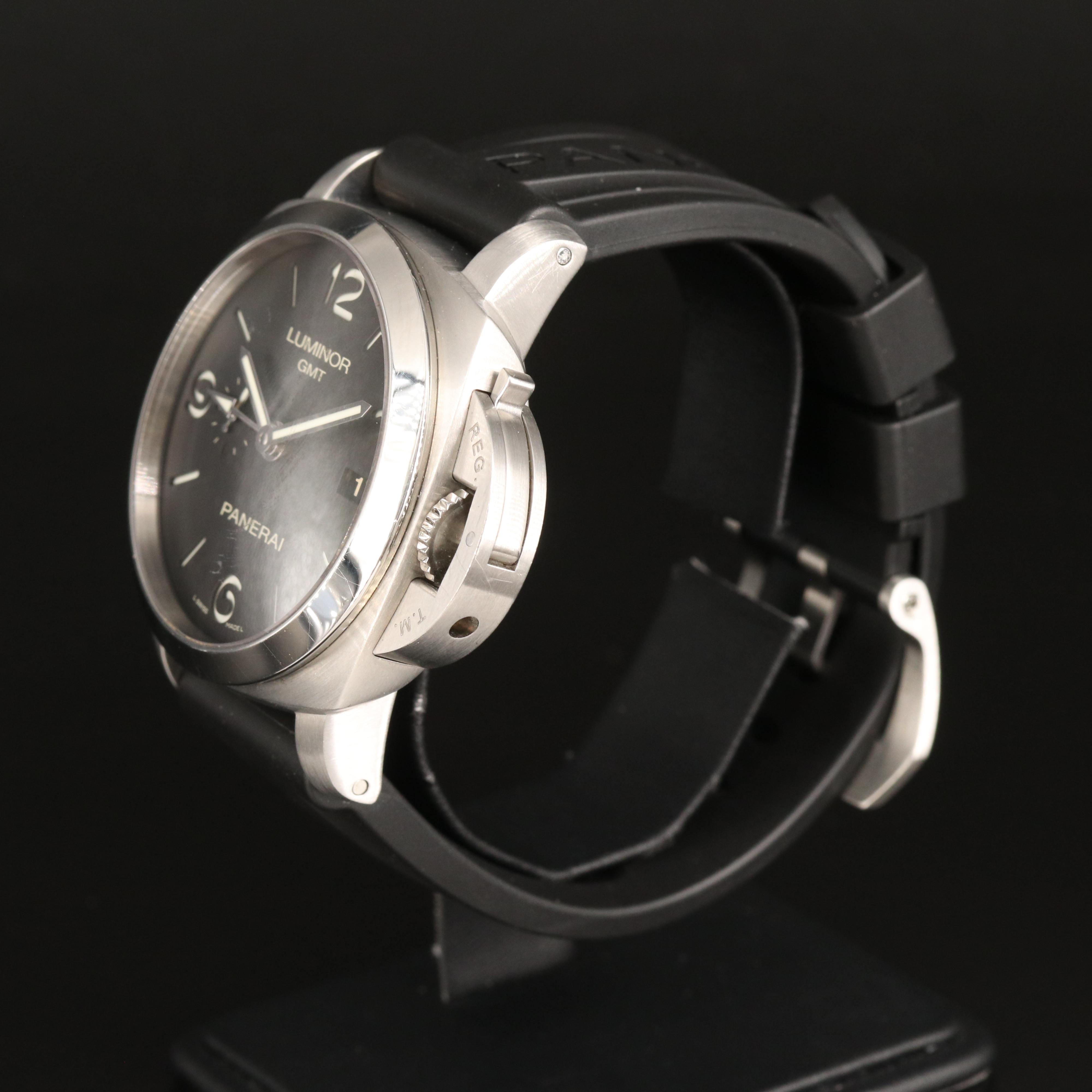 Panerai Luminor GMT Power Reserve 44mm Stainless Steel Watch