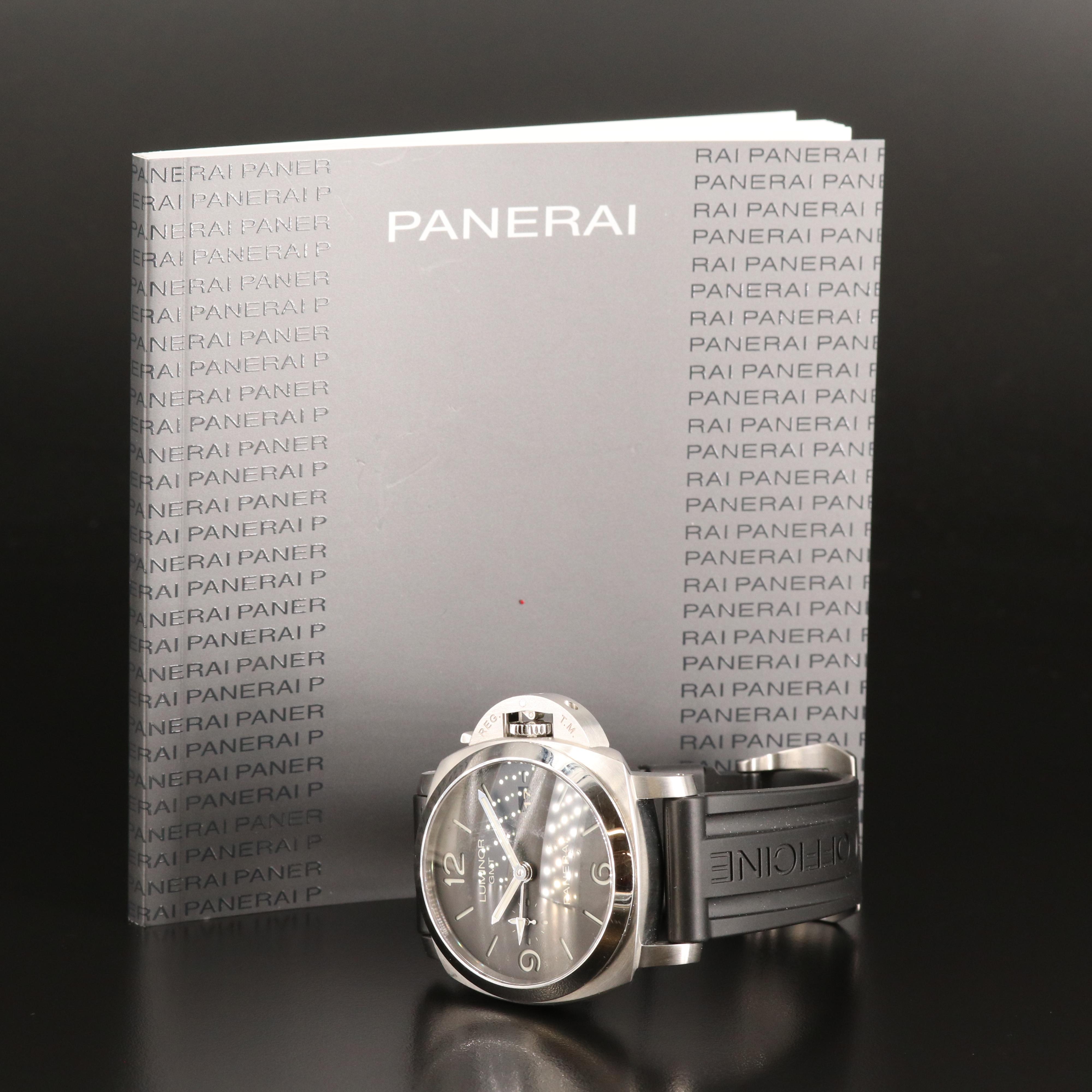 Panerai Luminor GMT Power Reserve 44mm Stainless Steel Watch