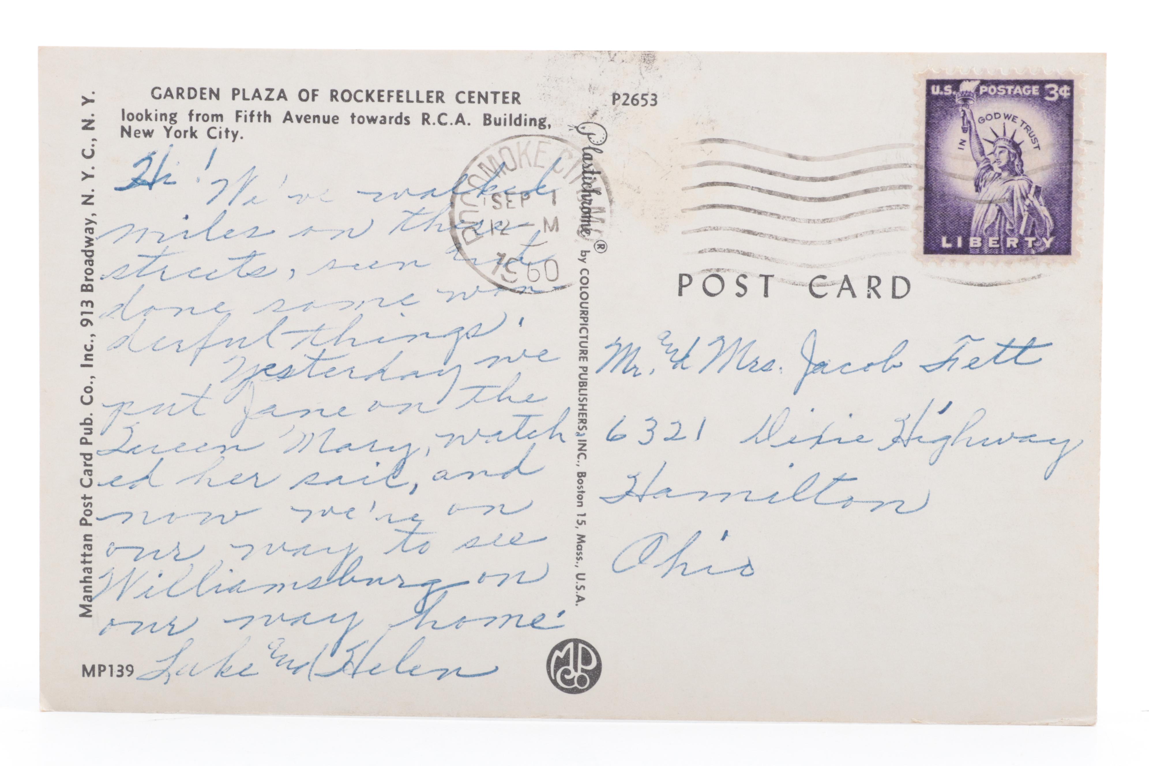 Curt Teich, J. J. Marks, American Red Cross, Colorpicture and Other Postcards