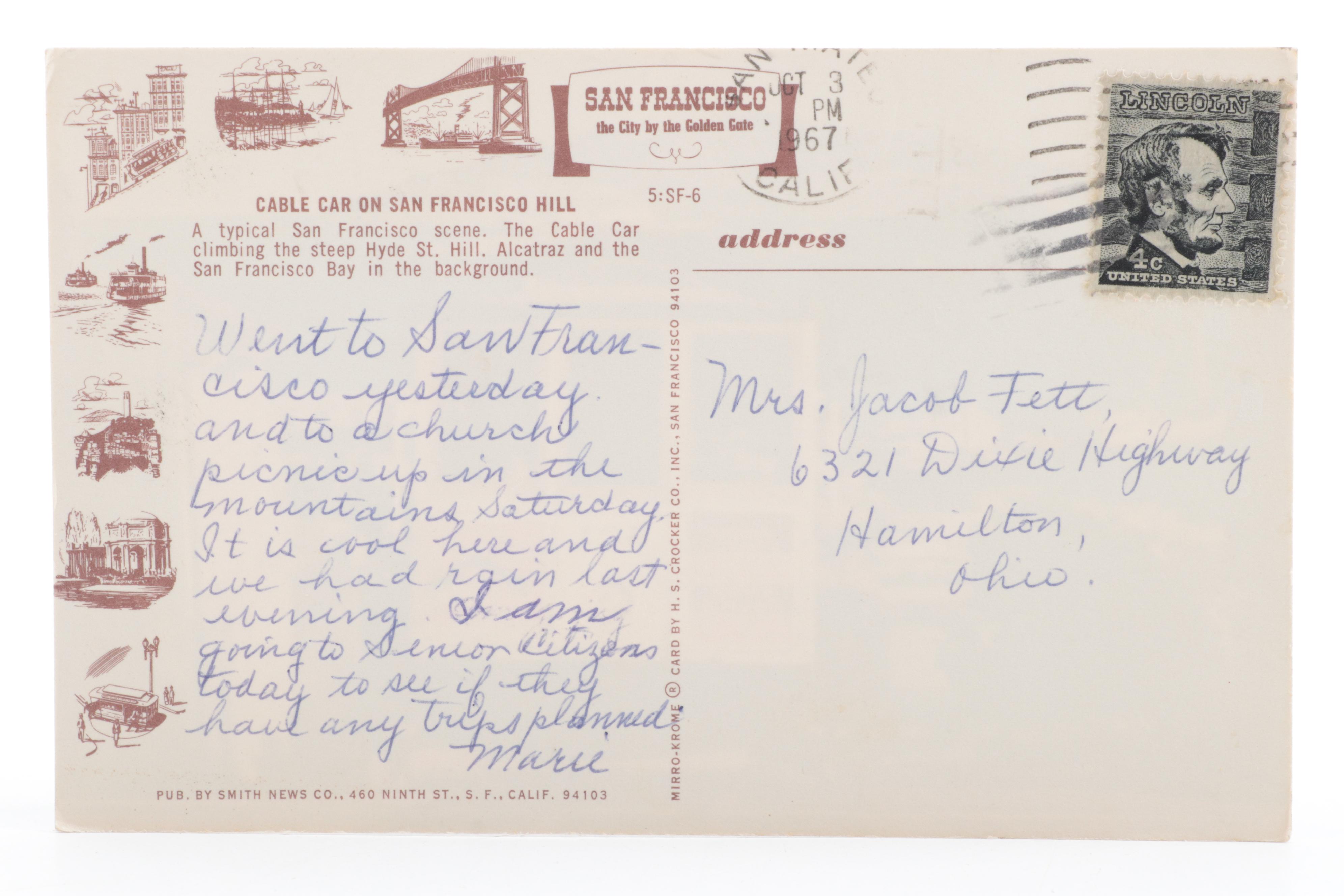 Curt Teich, J. J. Marks, American Red Cross, Colorpicture and Other Postcards