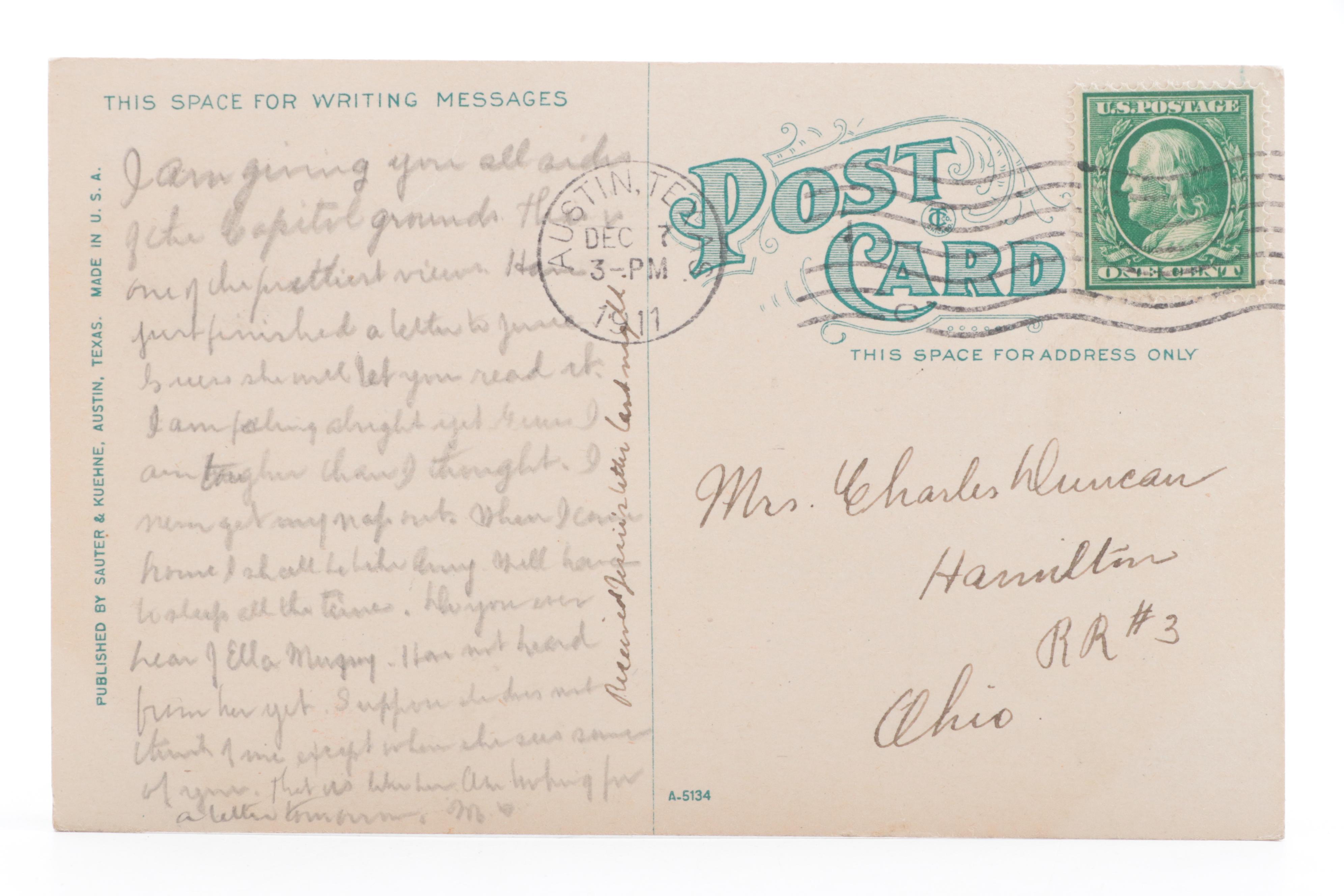 Curt Teich, J. J. Marks, American Red Cross, Colorpicture and Other Postcards