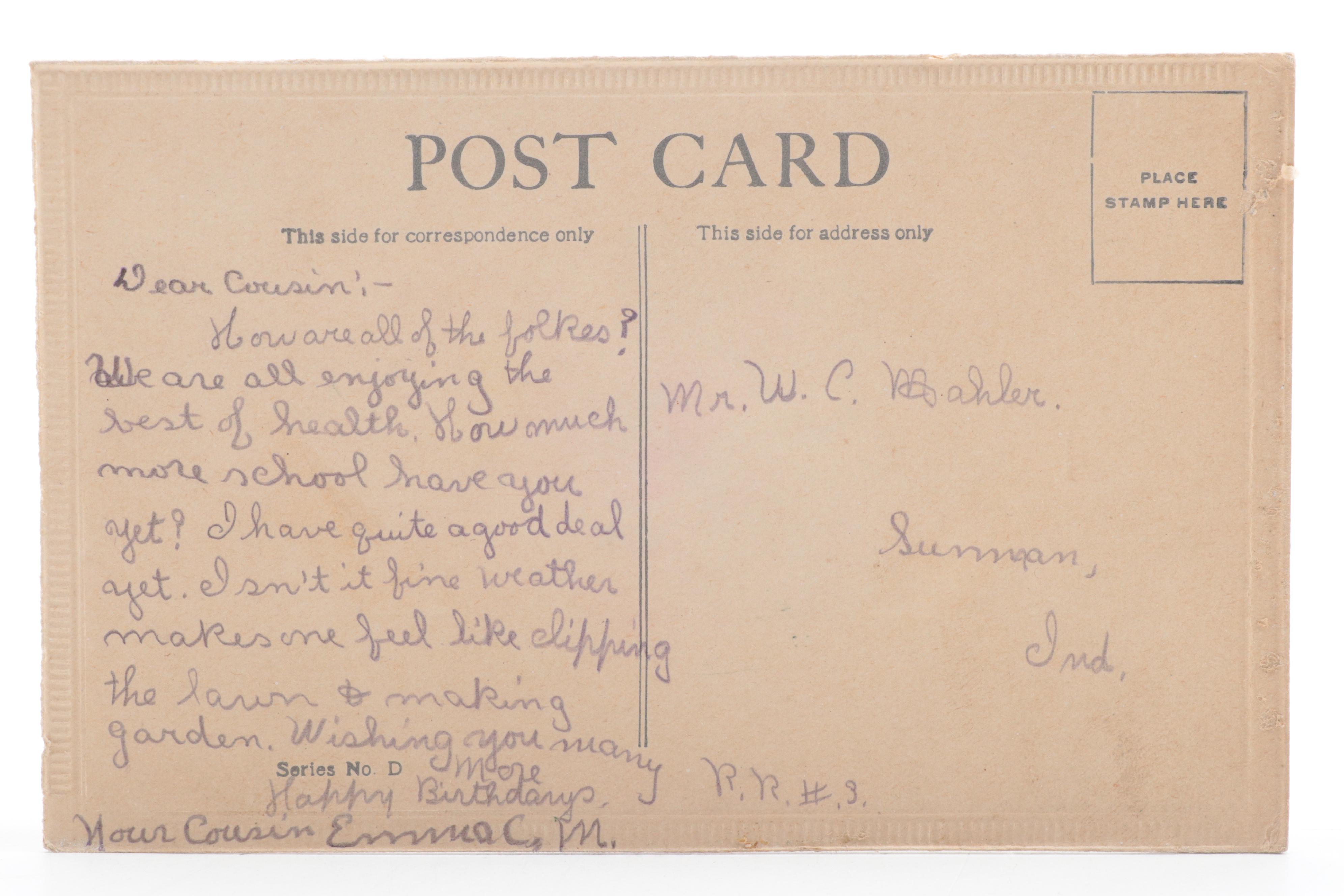 Curt Teich, J. J. Marks, American Red Cross, Colorpicture and Other Postcards