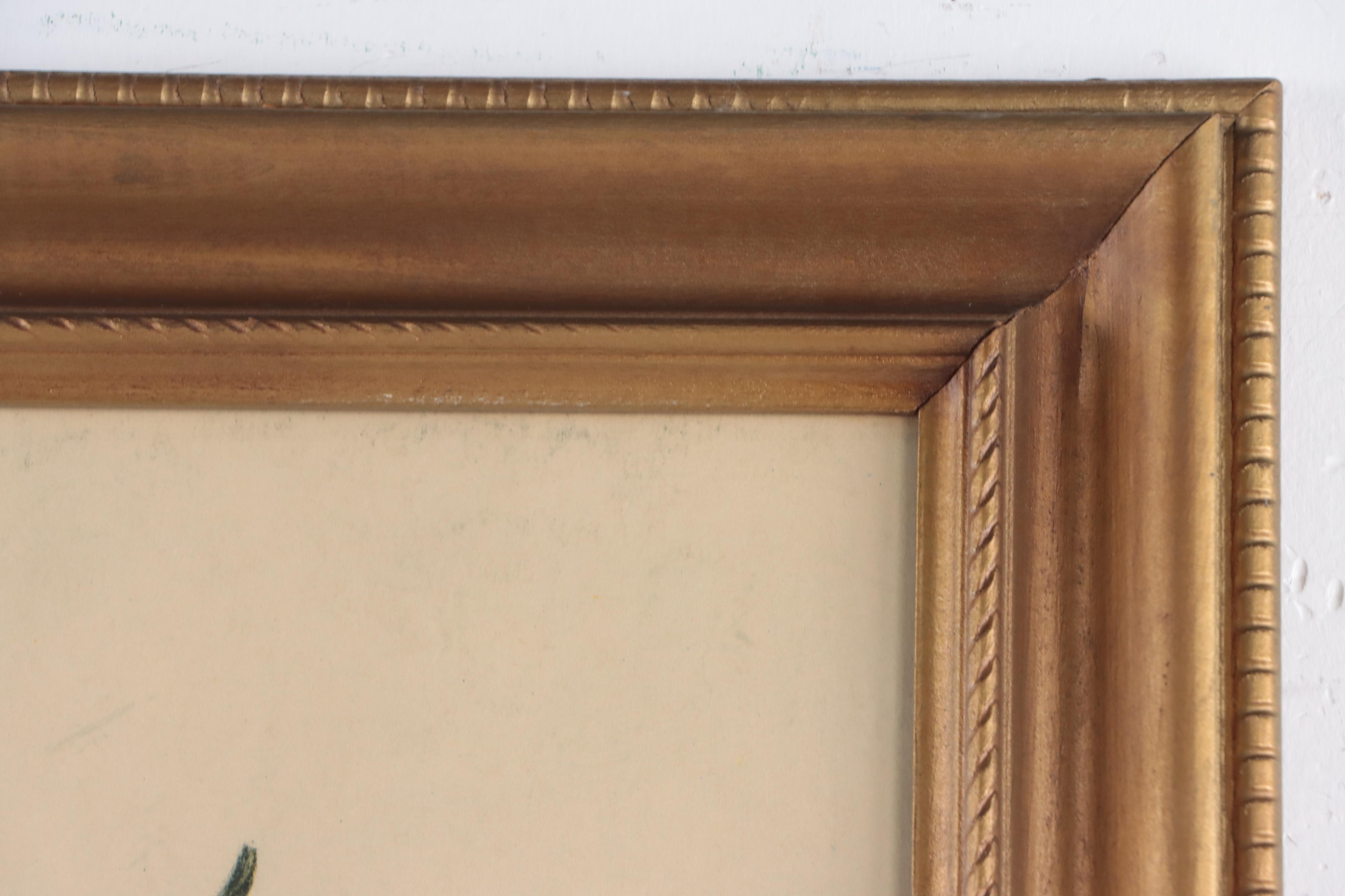 Offset Lithograph After J. Antonius of Neighborhood Street Scene