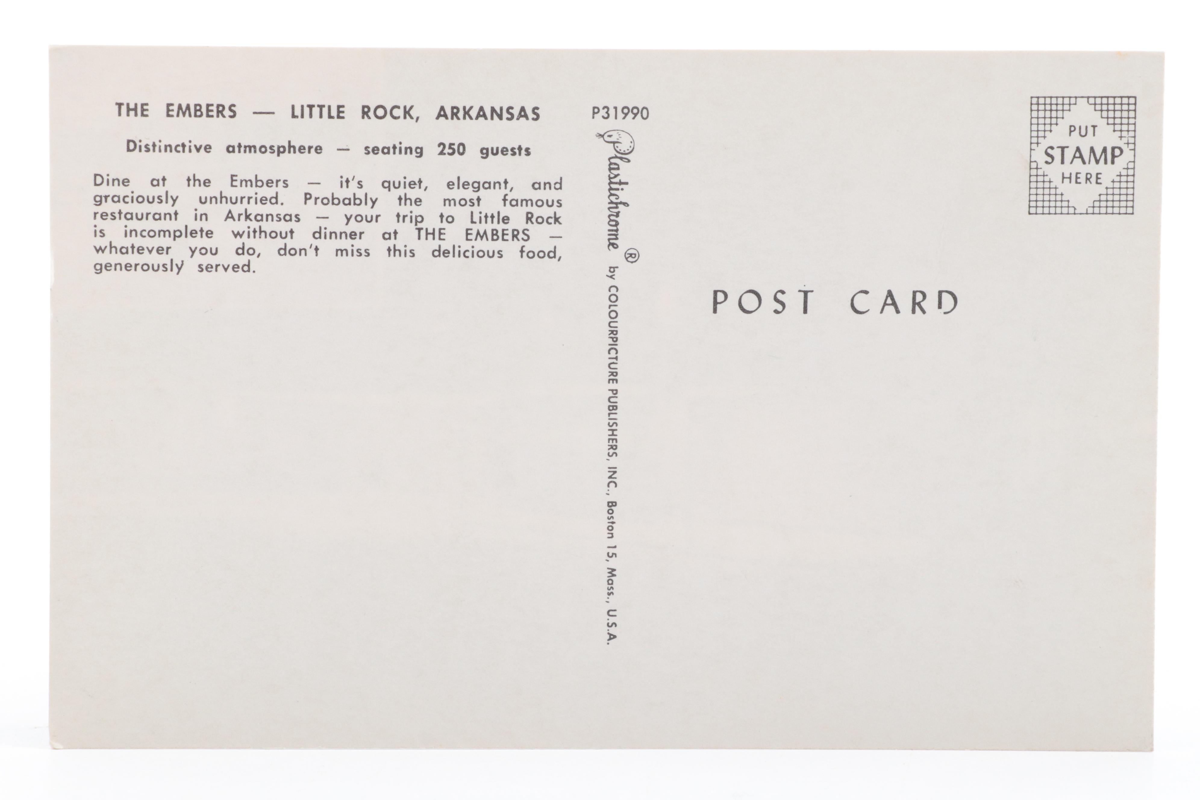 Alaska, Kentucky, Oklahoma, Texas, Vermont, and Other Souvenir Postcards