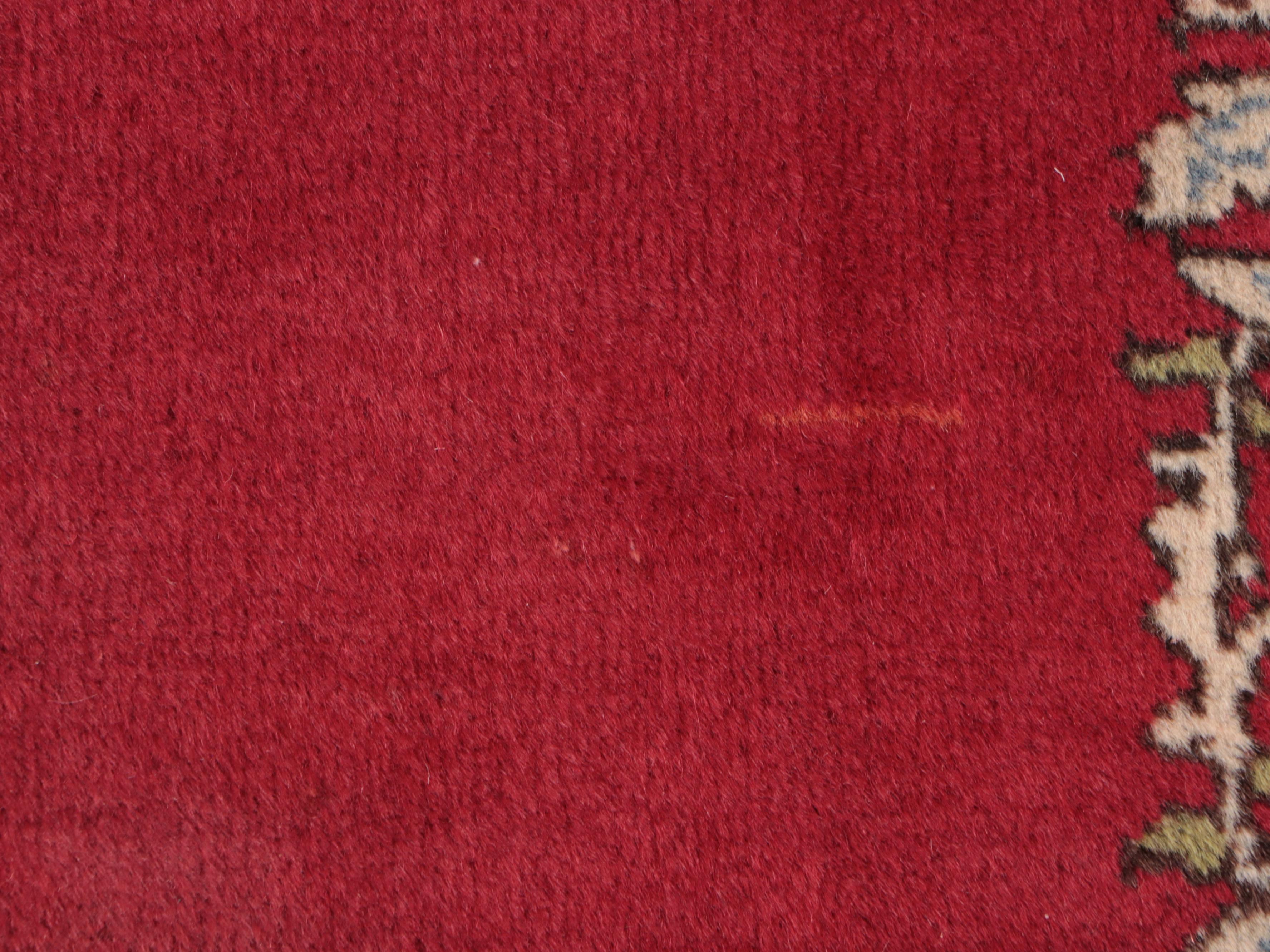 2'11 x 14'1 Hand-Knotted Indo-Persian Signed Tabriz Carpet Runner