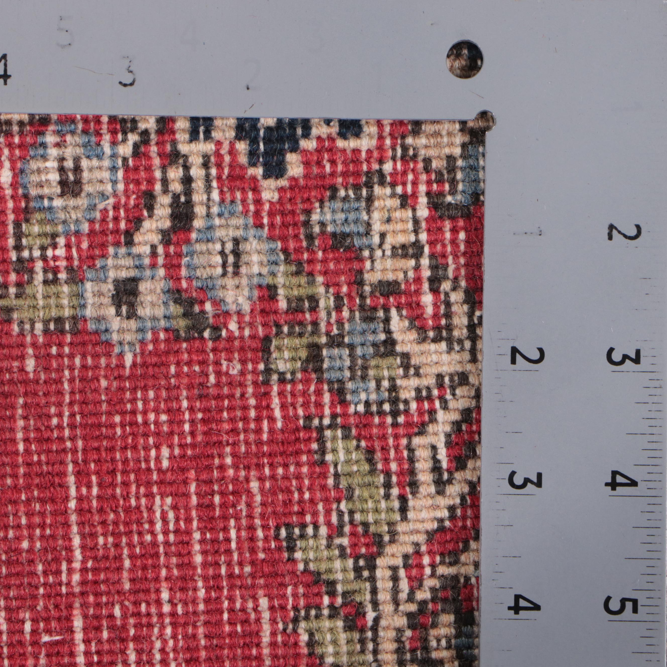 2'11 x 14'1 Hand-Knotted Indo-Persian Signed Tabriz Carpet Runner