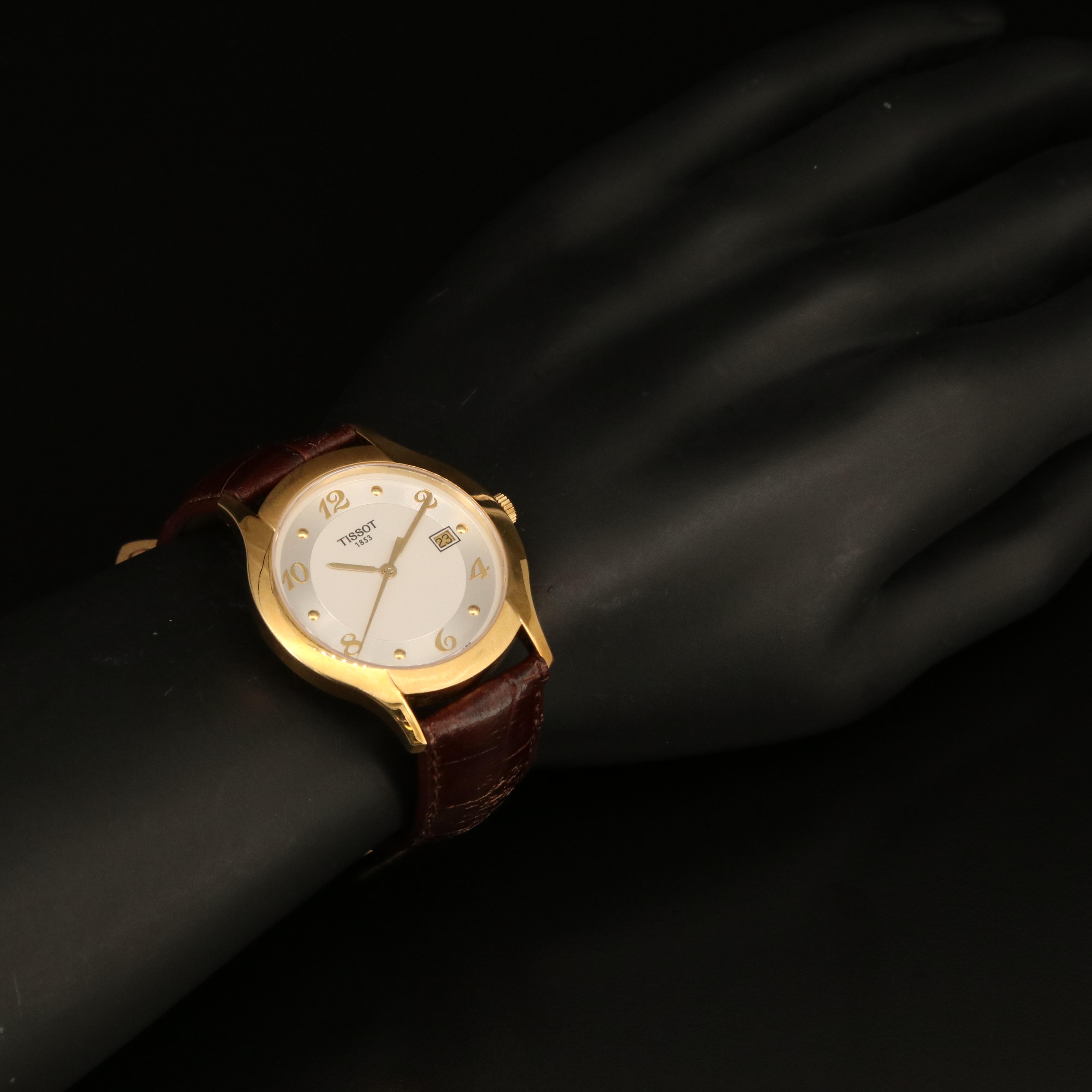 18K Tissot Carson Quartz Watch