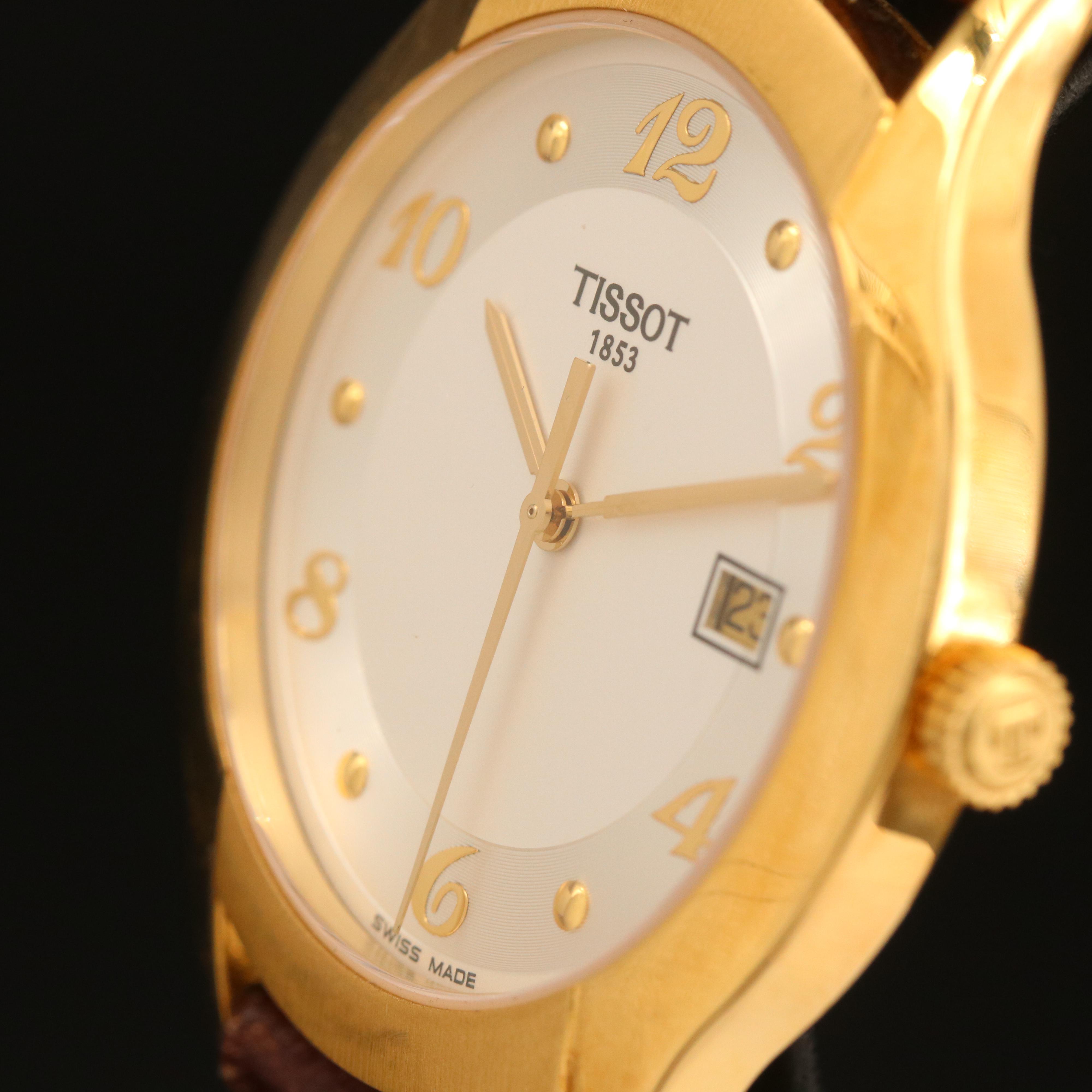 18K Tissot Carson Quartz Watch
