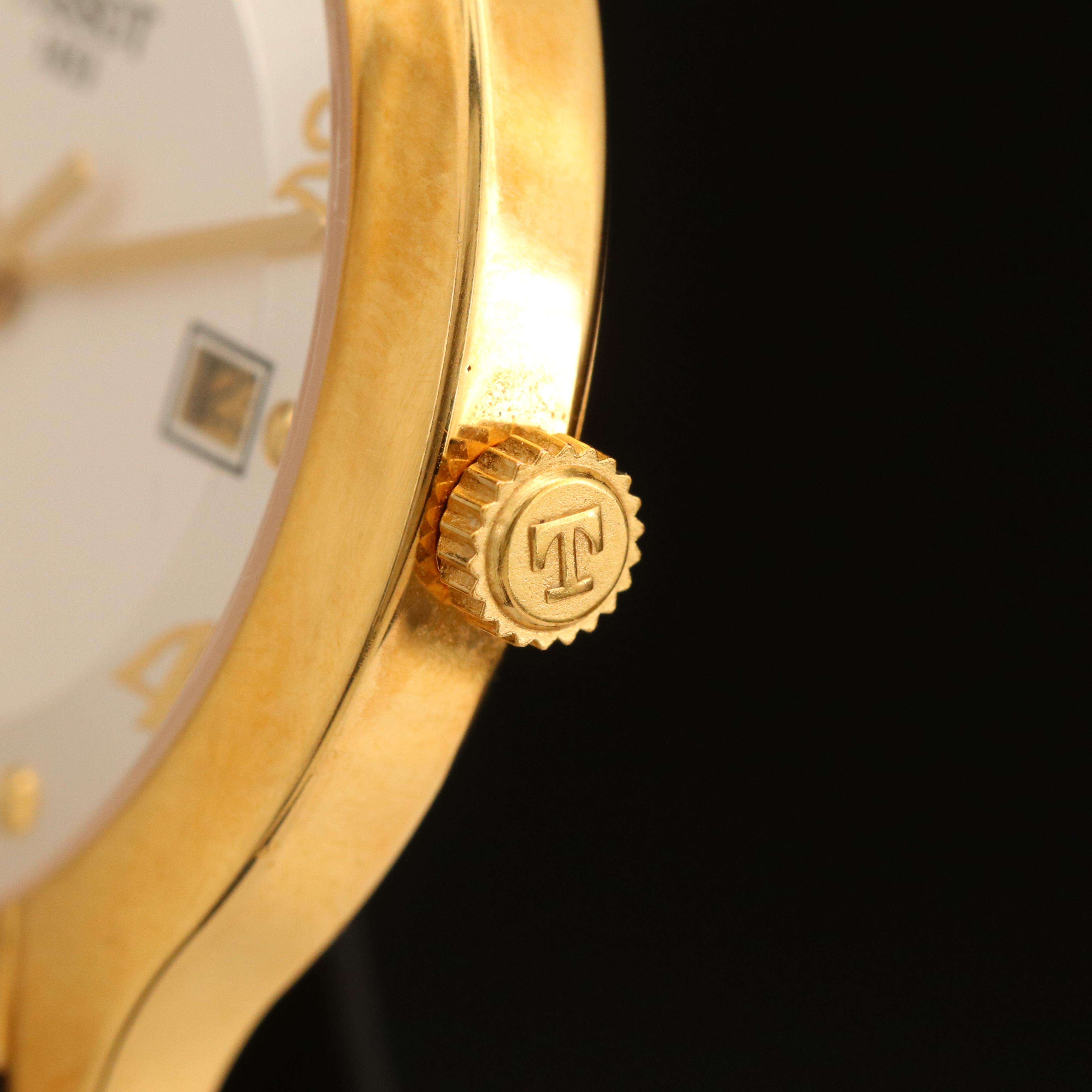 18K Tissot Carson Quartz Watch
